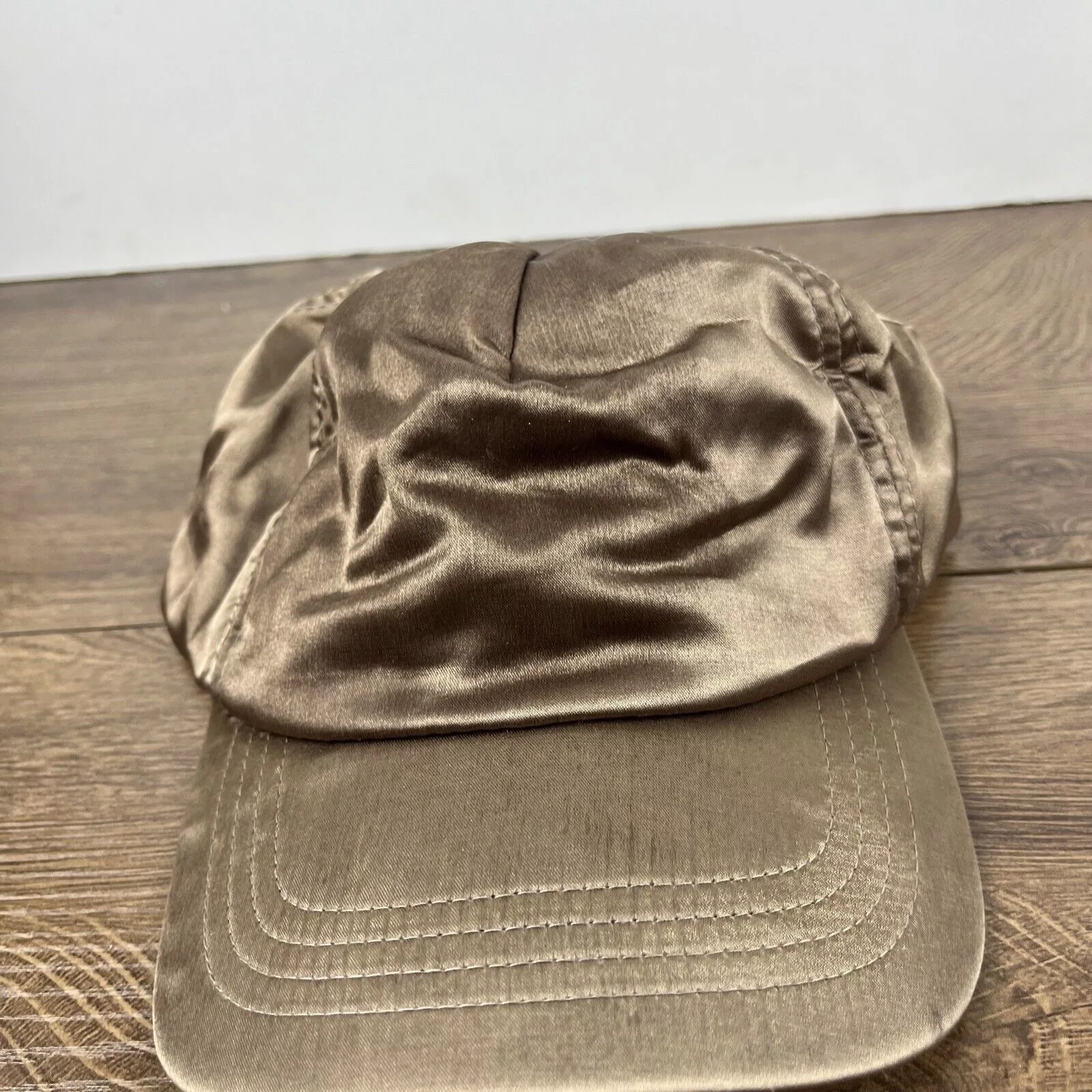 Other Hats Other Brown Mesh Hat Tan Brown Hat Adjustable Tan Adult Size Hat