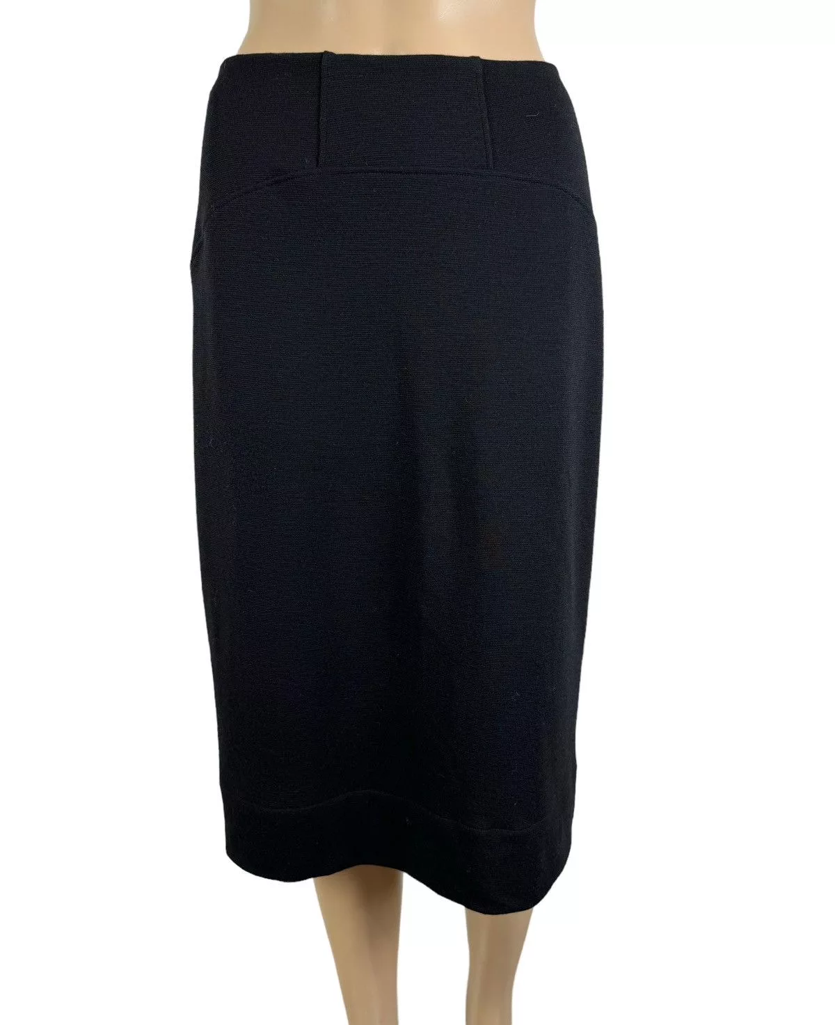 Givenchy Midi Skirts Givenchy Paris Wool Midi Pencil Skirt size M Black