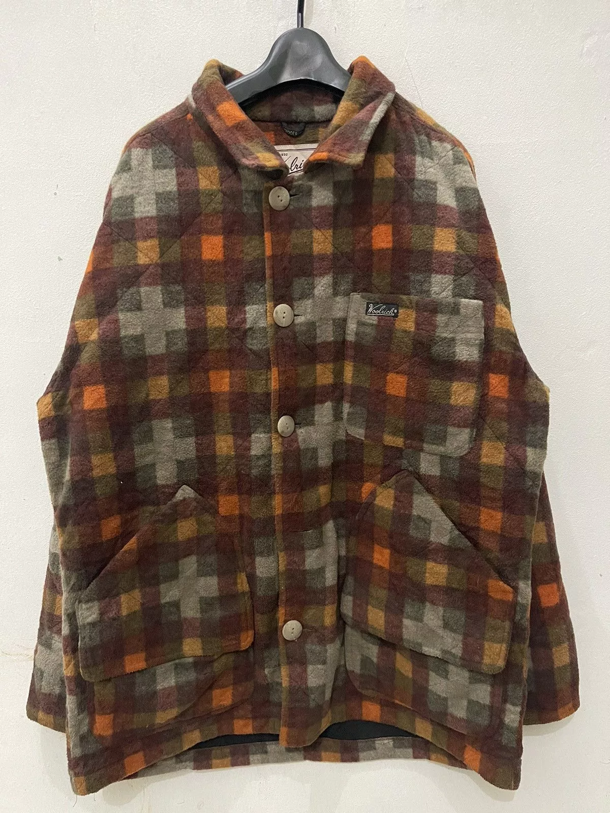 Designer Light Jackets Designer × Woolrich Woolen Mills Woolrich Rugged Outwears Brown Streetwear
