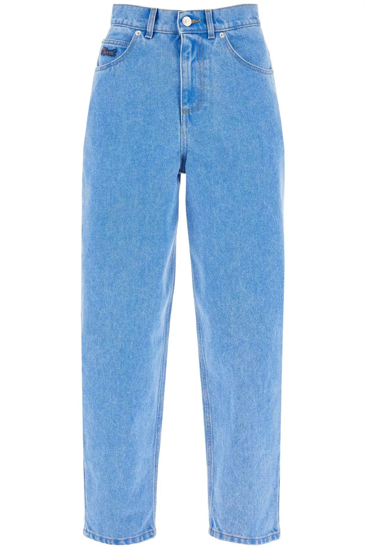 Marni Jeans MARNI Organic Denim Cropped Jeans In Multi