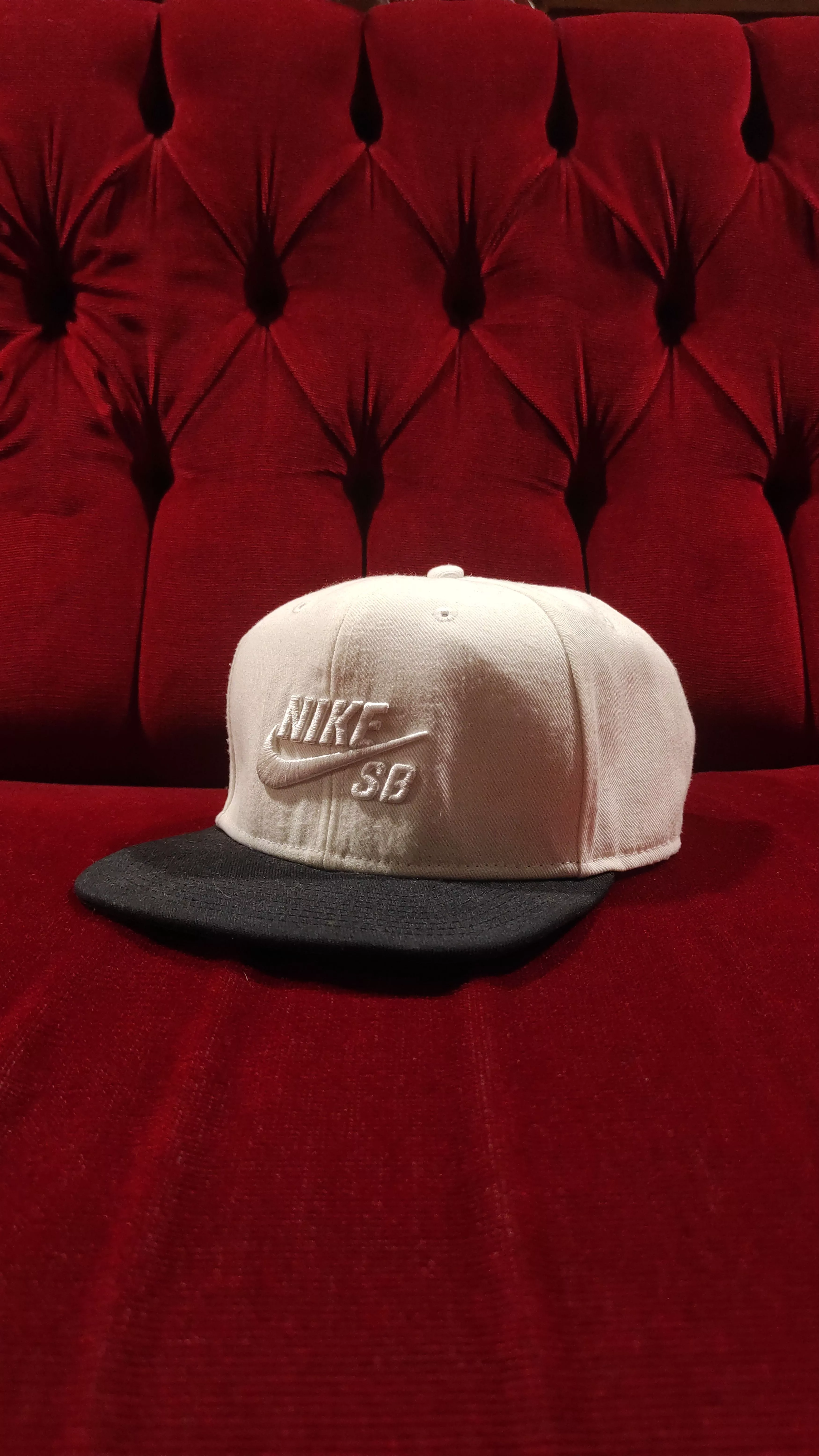 Nike Hats Nike SB White Cap Snapback