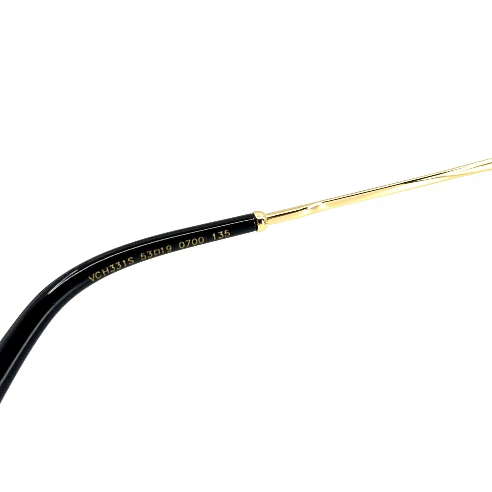 Chopard Sunglasses New, CHOPARD Eyeglasses VCH331S 0700 Authentic Black