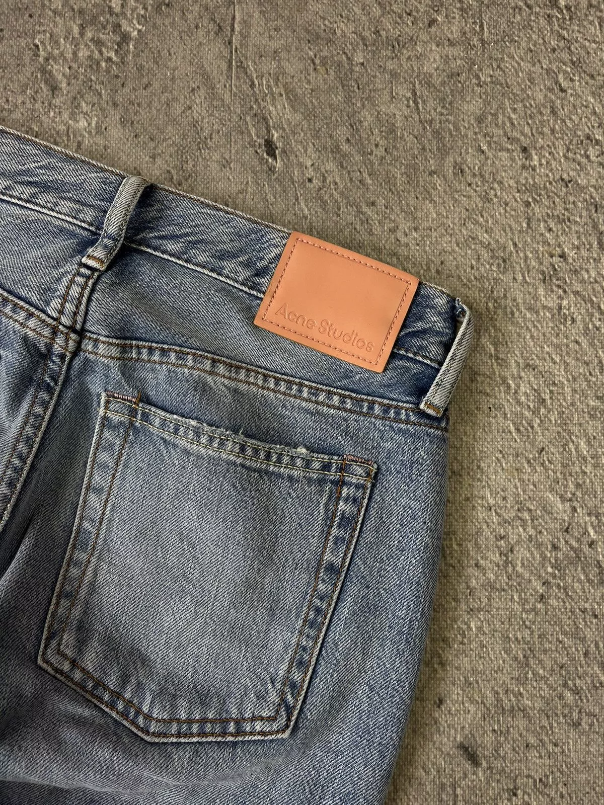 Acne Studios Jeans Acne Studios × Designer Acne Studios Straight Jeans Blue Luxury