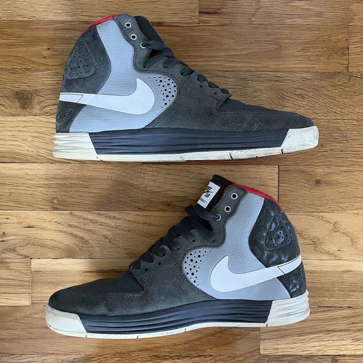 Nike SB Hi Top Sneakers Nike SB P-Rod 7 Gray