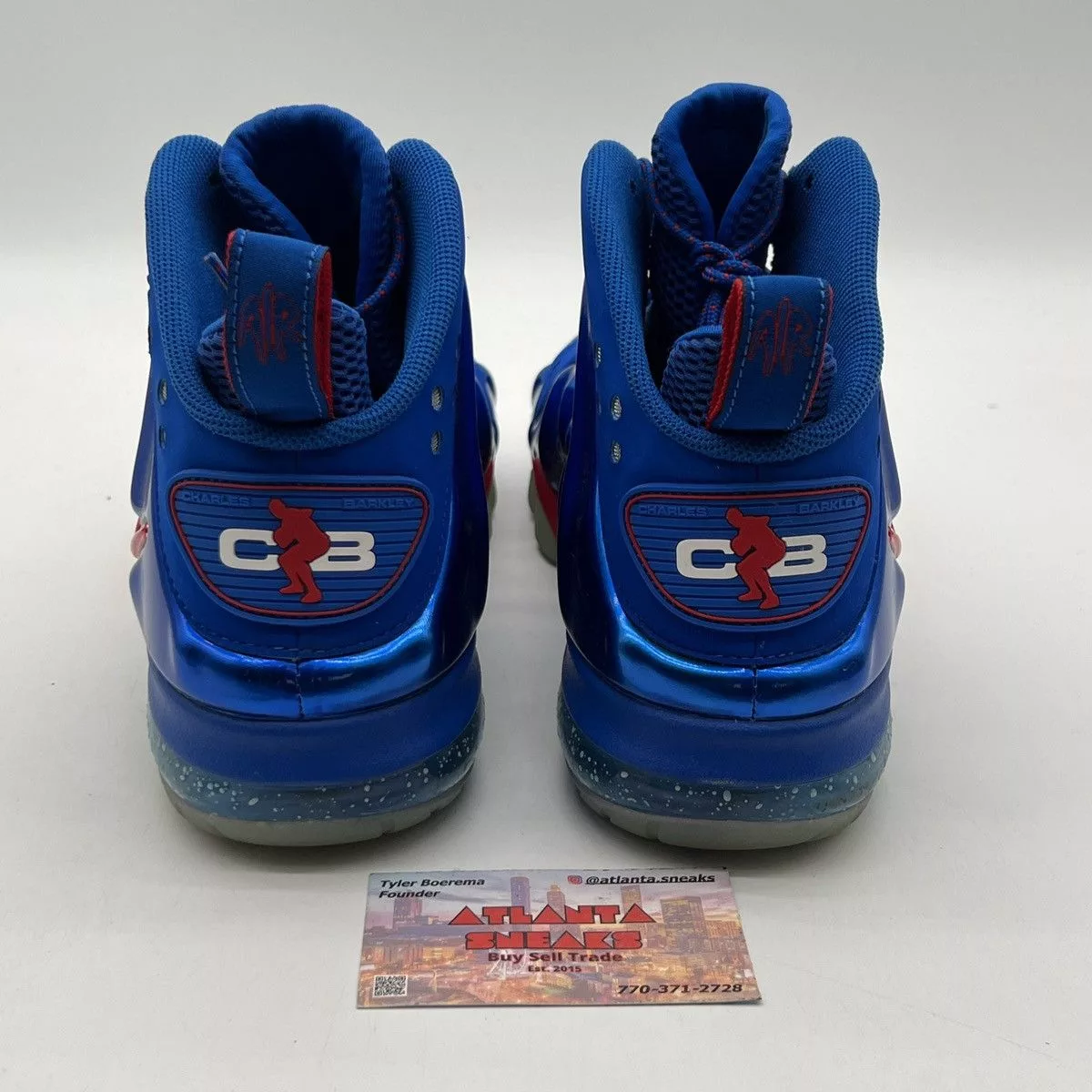 Nike Hi Top Sneakers Nike Barkley posite max sixers Blue