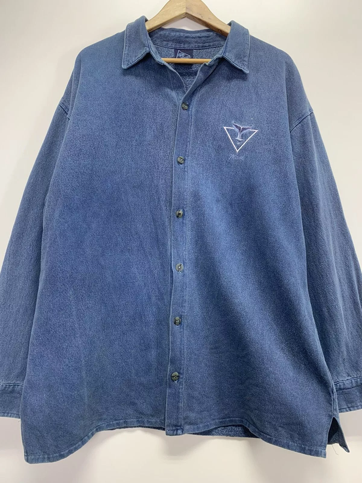 Vintage Shirts Button Ups Vintage Maui Button Up Blue