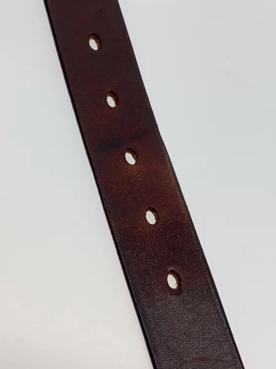 Needles Belts Needles Quick Release Buckle Leather Belt Brown
