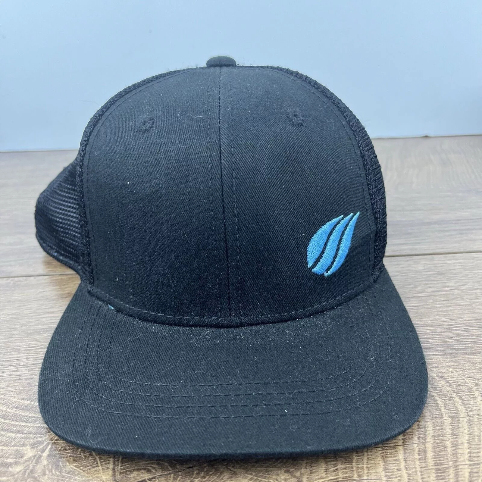 Other Hats Other Blue Wave Hat Blue Wave Adjustable Hat Black Hat Adult Fit B