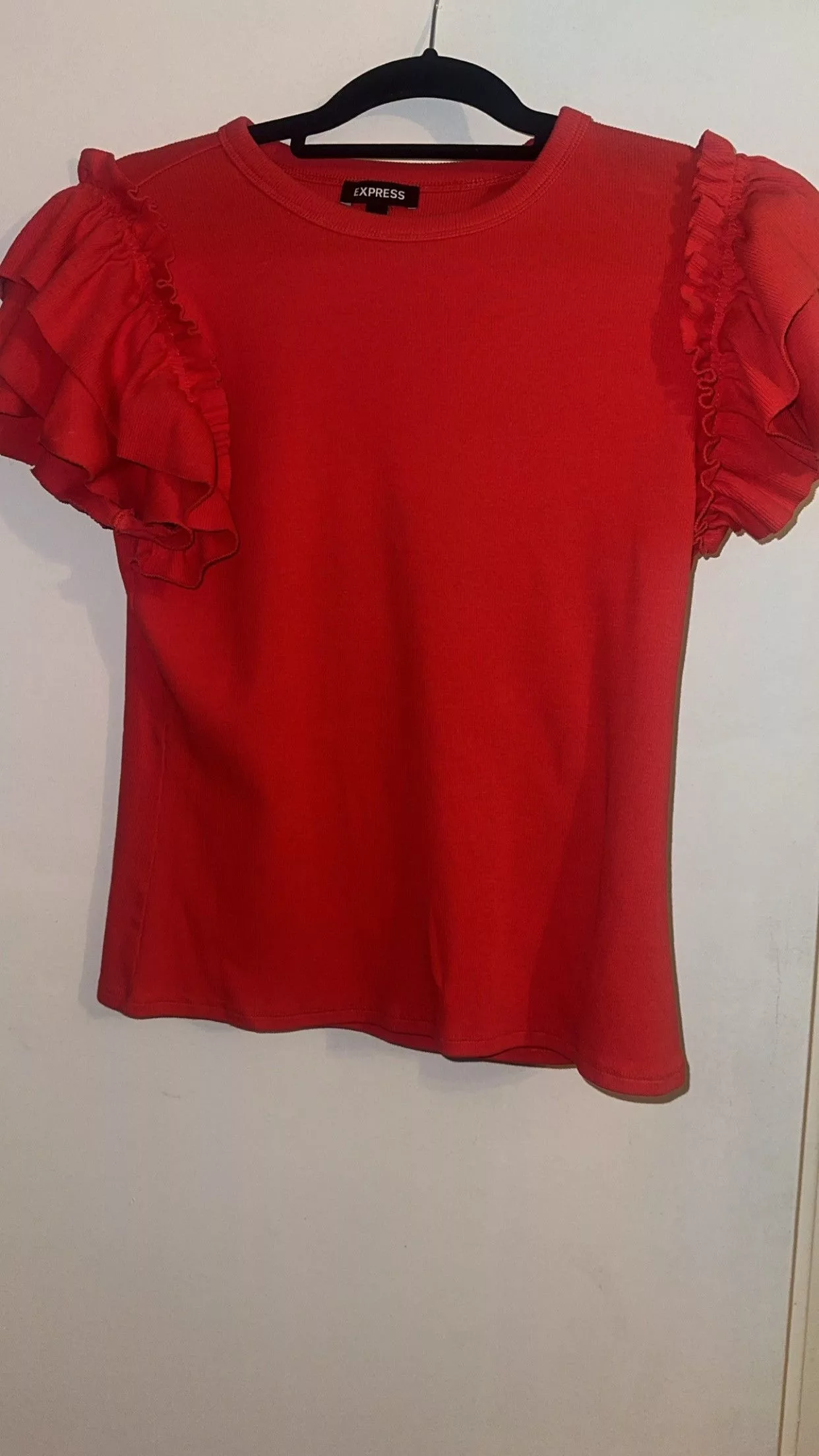 Express Blouses Express womans Shirt Red