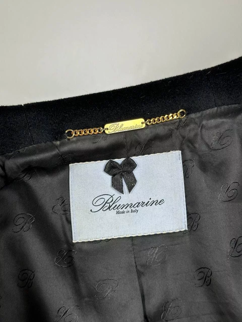 Blumarine Coats Coat Blumarine Black