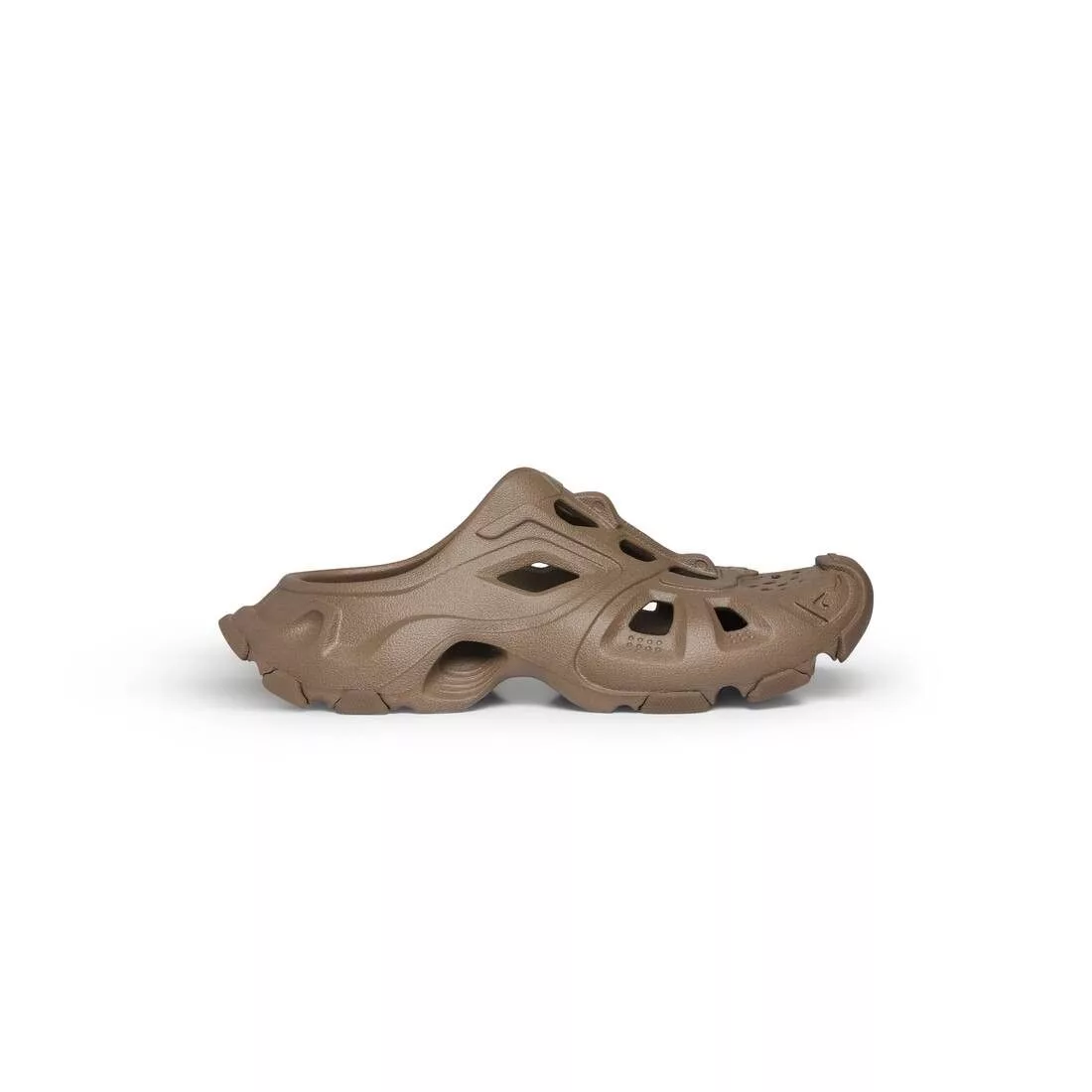 Balenciaga Sandals Balenciaga o1mt1gz0624 HD Mule in Dark Beige Brown