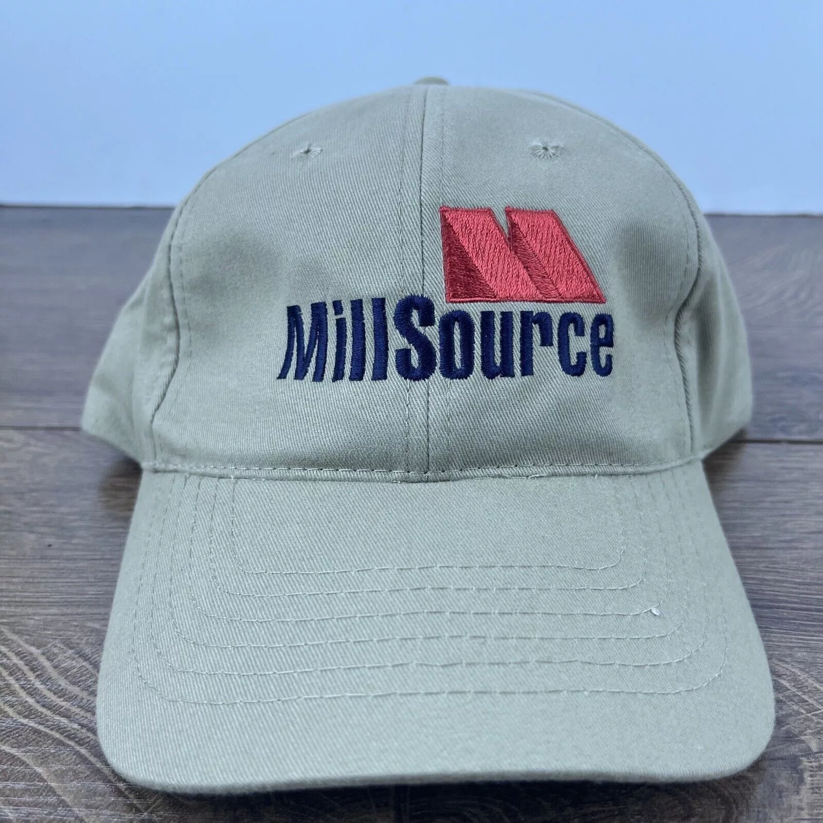 Other Hats Other Mill Source Hat MillSource Adjustable Hat Tan Hat Adjustable Brown
