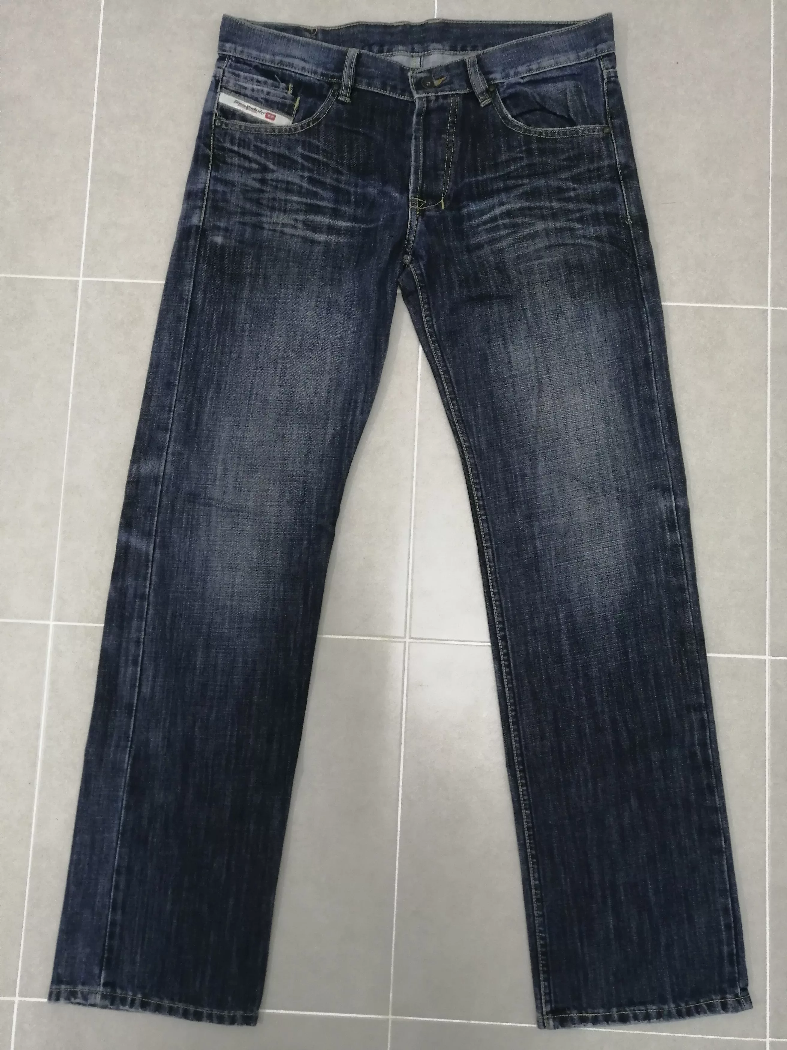 Diesel Denim Diesel Straight Cut Jeans Multi Vintage