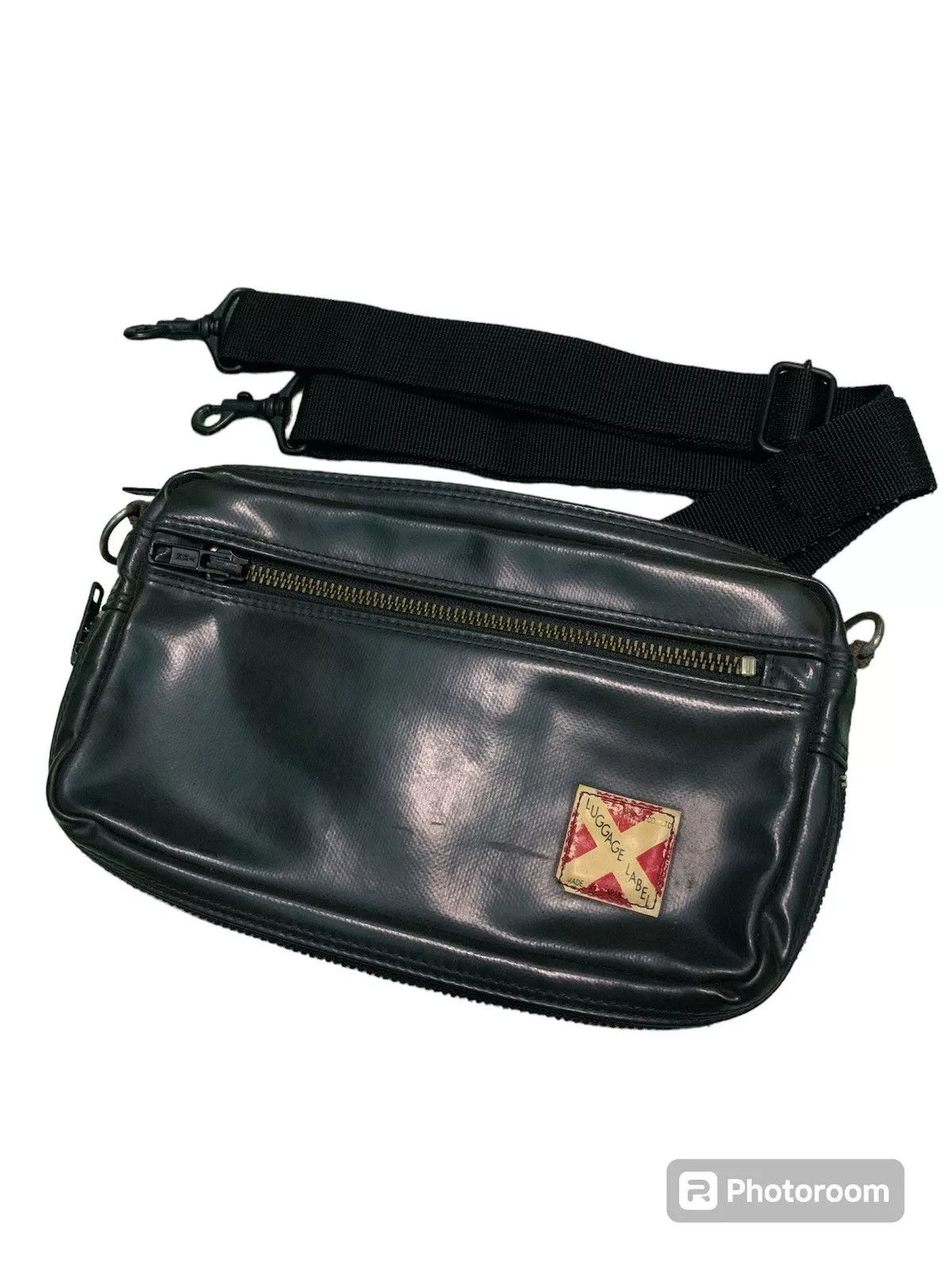 Porter Bags Luggage Porter Yoshida & Co Ltd Luggage Label K.Yamaguchi Sling Bag Black