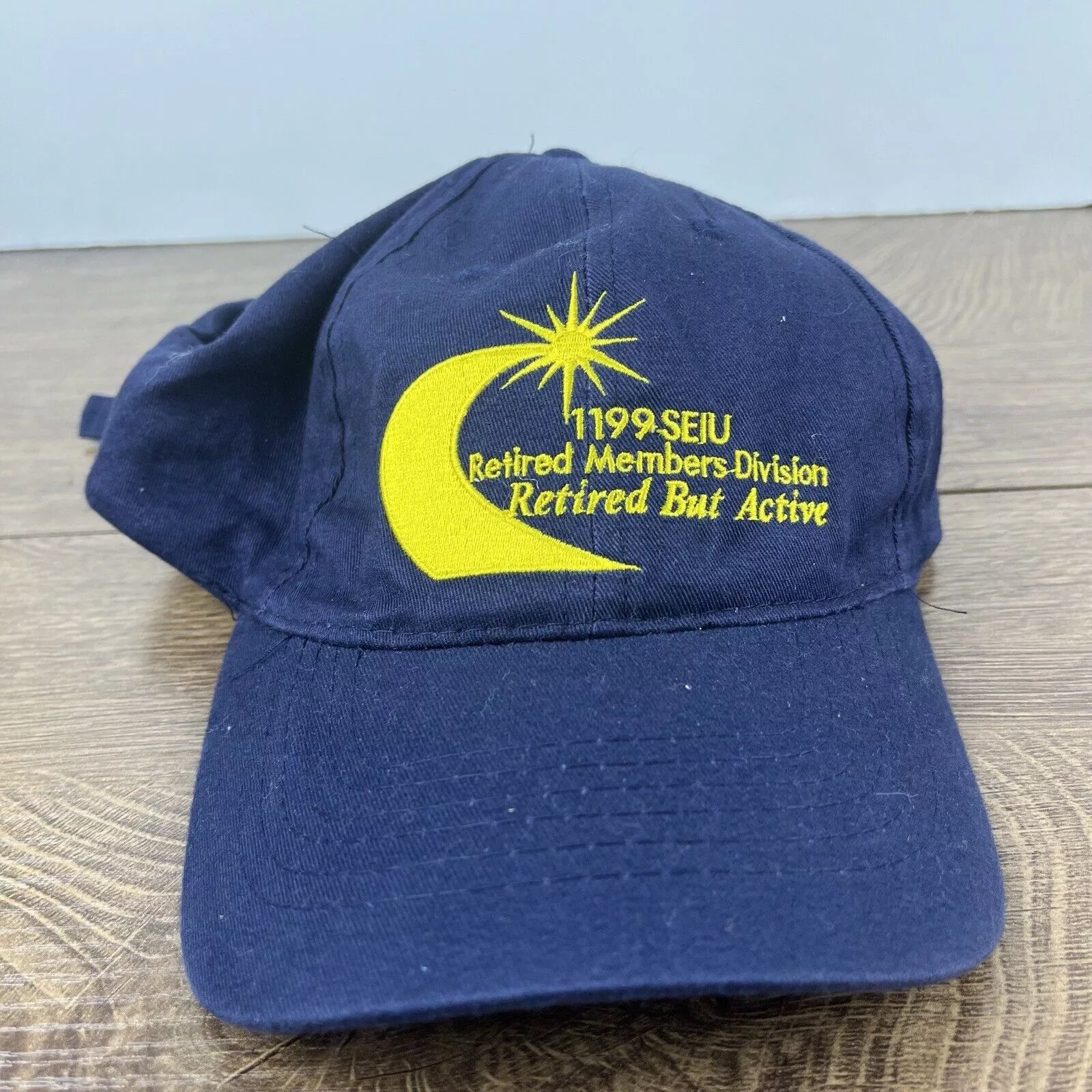 Other Hats Other 1199 SEIU Hat Retired Active Adjustable Hat Blue Adjustable