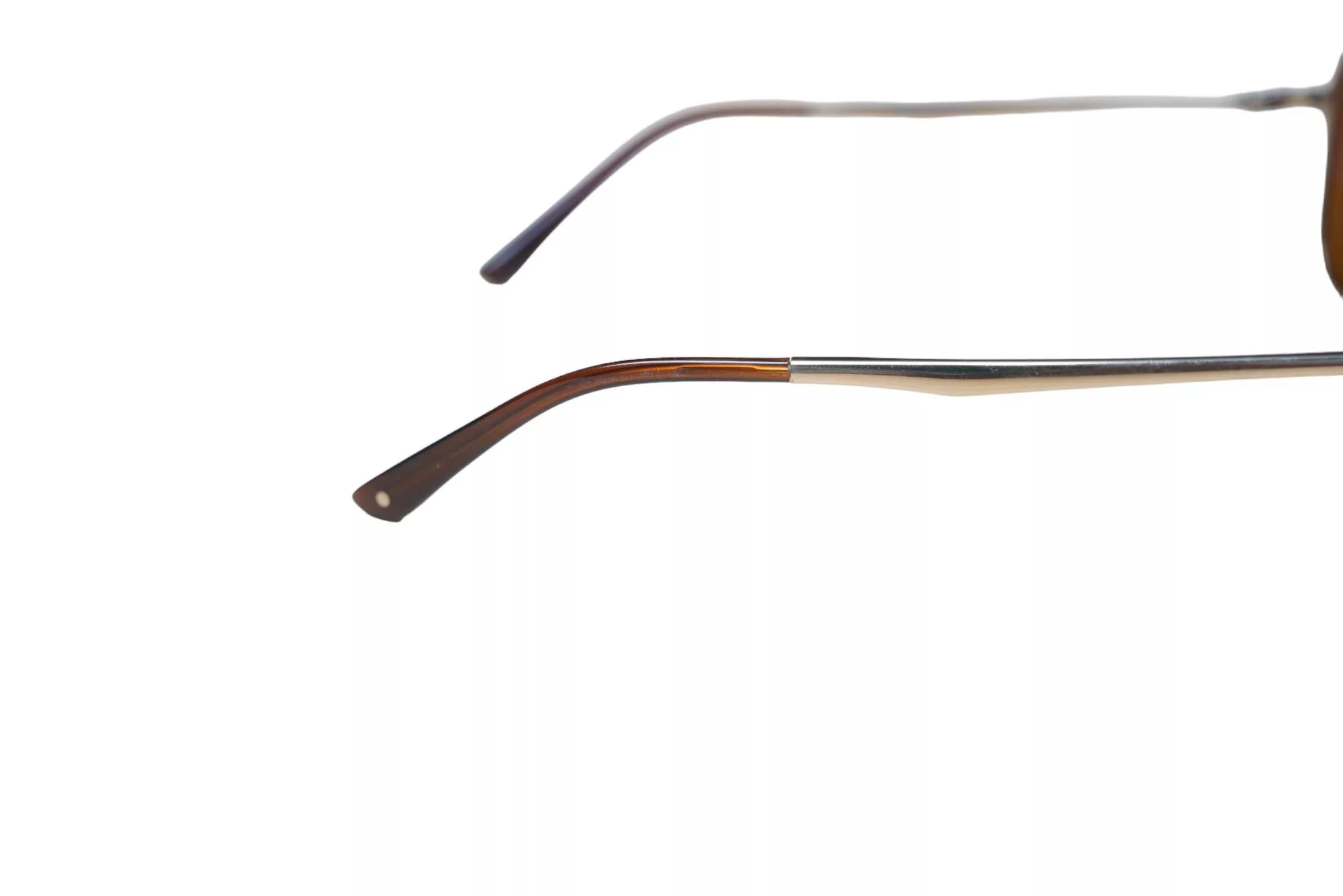 Kiton Glasses Kiton Sunglasses Titanium Gold Sunglasses ERCOLANO Aviator