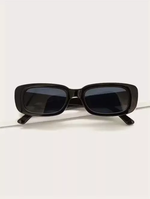 Electric Visual Glasses Electric Visual × Vintage PUNK STYLE SUNGLASSES ACRYLIC CLEAR Brown Streetwear