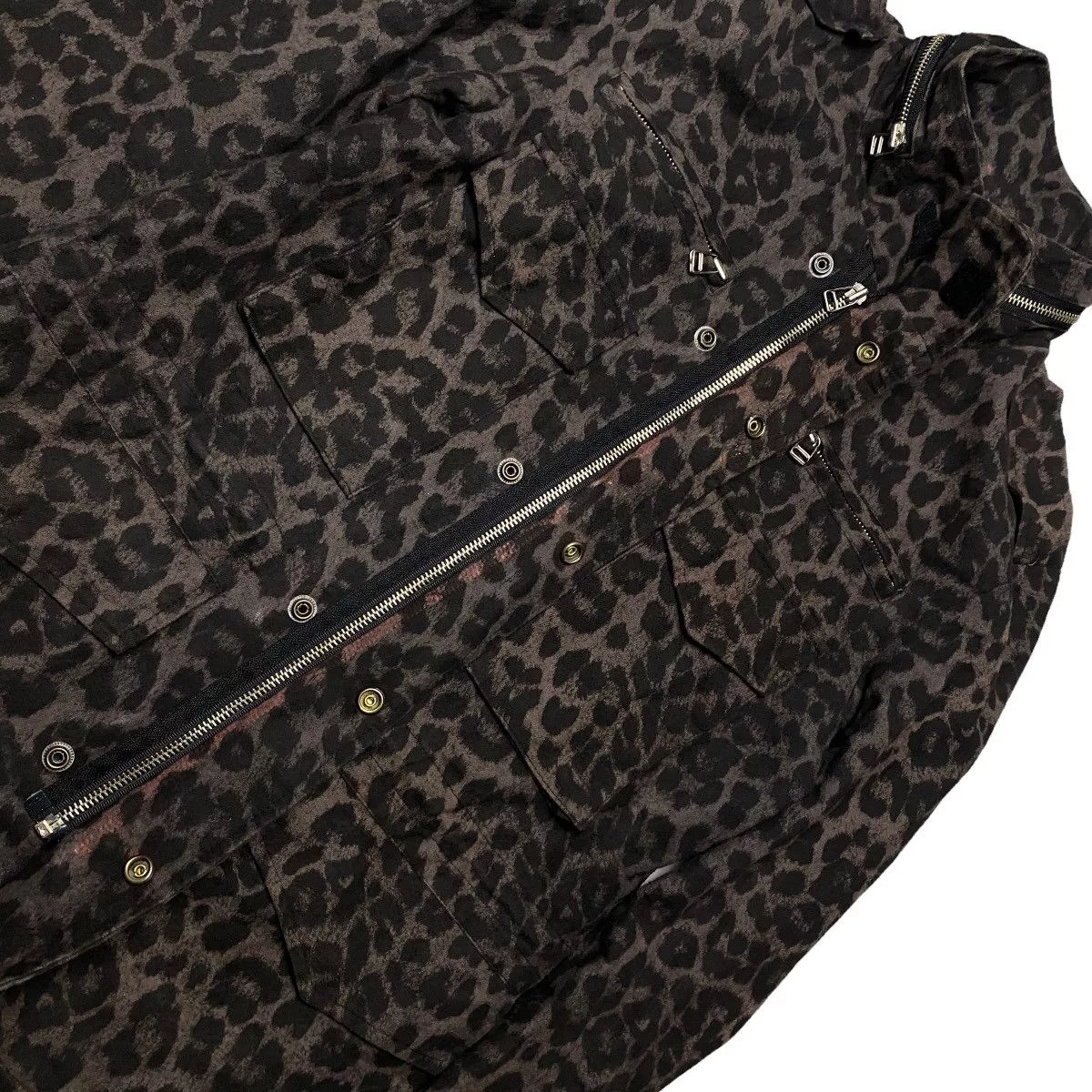 Attachment Light Jackets Attachment × If Six Was Nine × Japanese Brand 2000's Attachment Leopard Bono Jacket Multi
