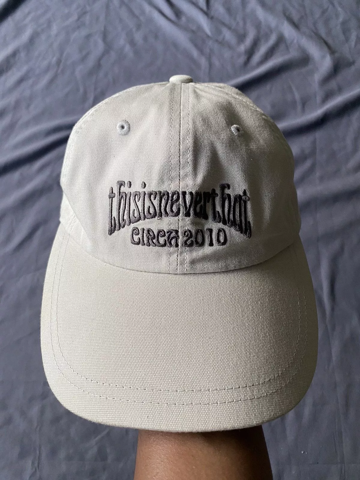 thisisneverthat Hats Thisisneverthat logo cap Gray Streetwear