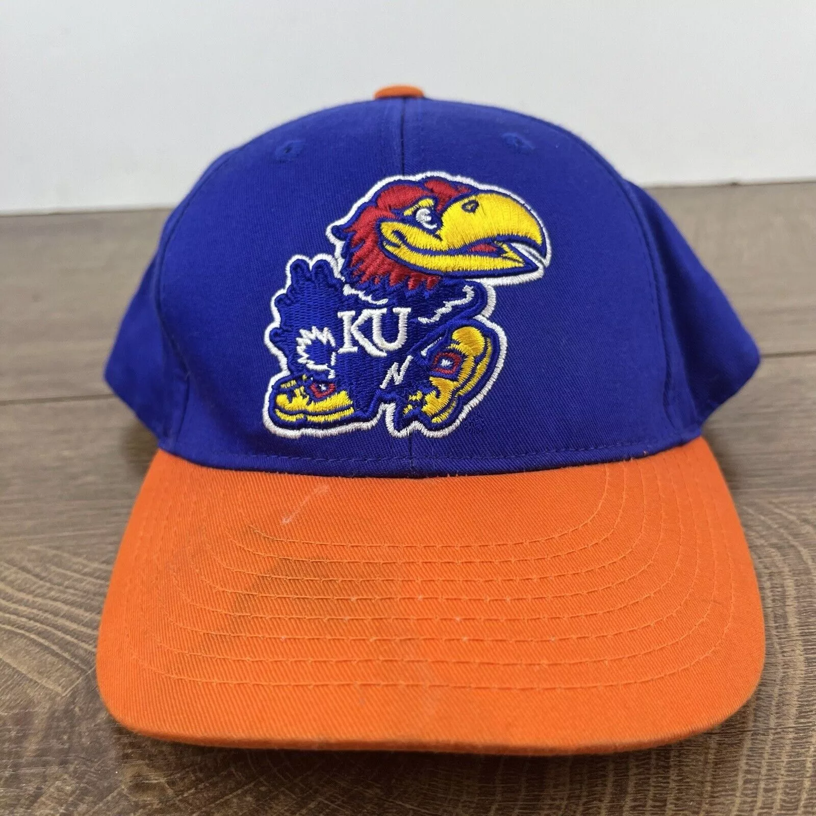 Other Hats Other Kansas Jayhawks Hat KU Jayhawks Blue Cap Adjustable Blue Adu