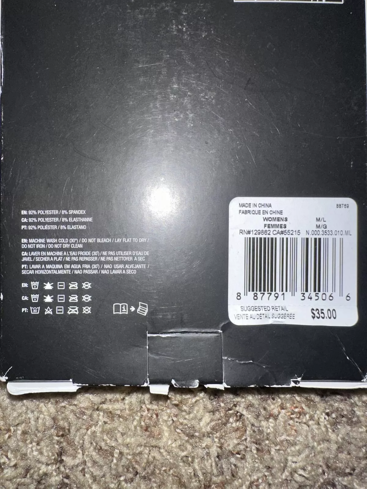Nike Miscellaneous Nike Pro Dri-Fit Hijab Sample Black