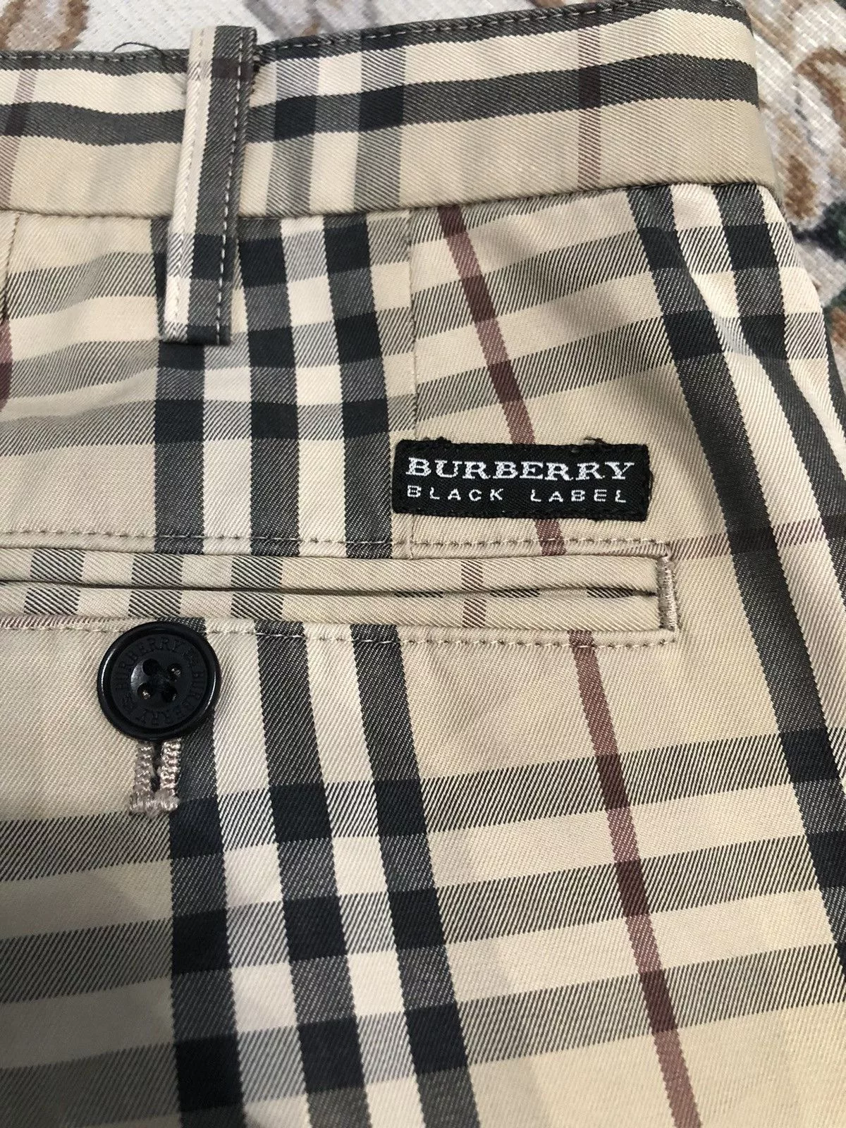 Burberry Casual Pants BURBERRY NOVA CHECK PANTS Beige
