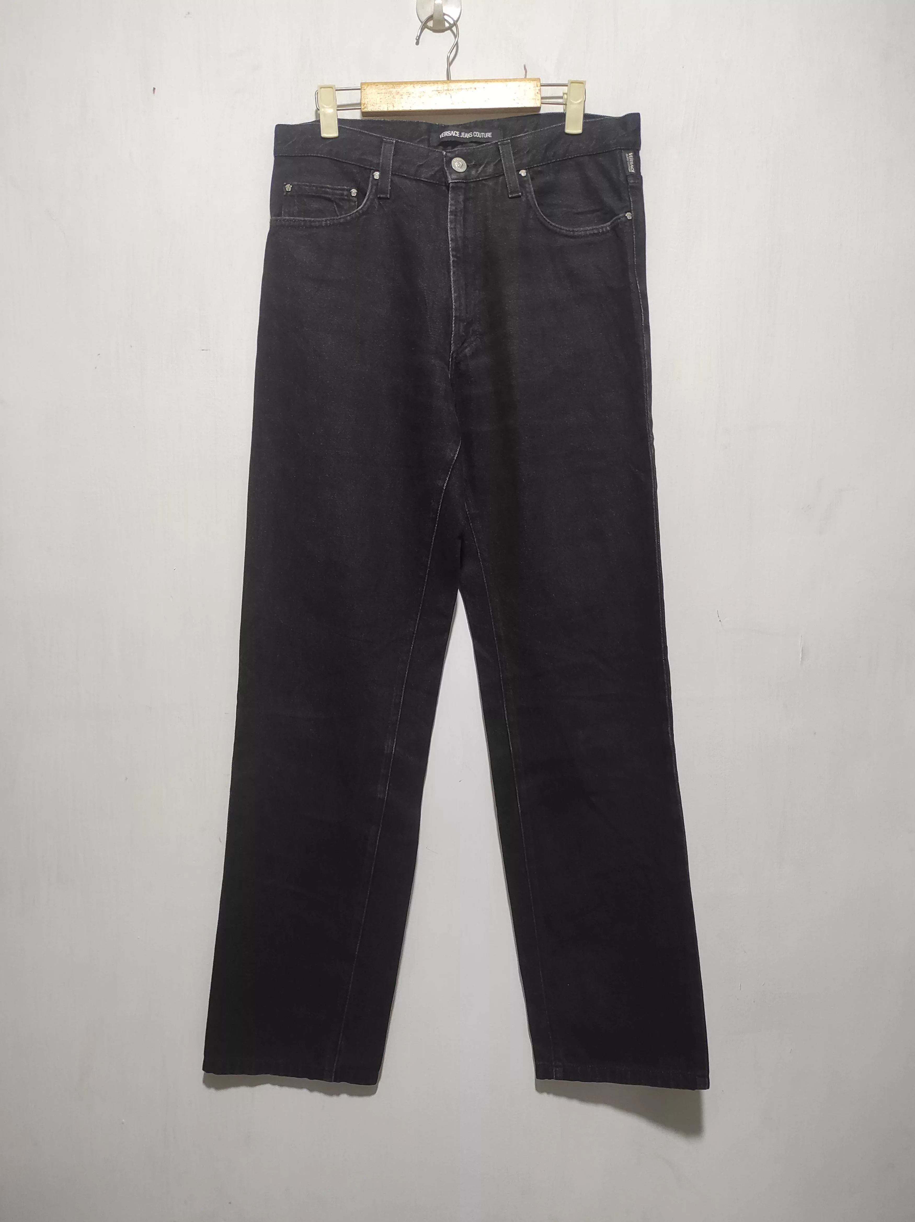 Versace Denim Versace Jeans Couture Black Denim Luxury