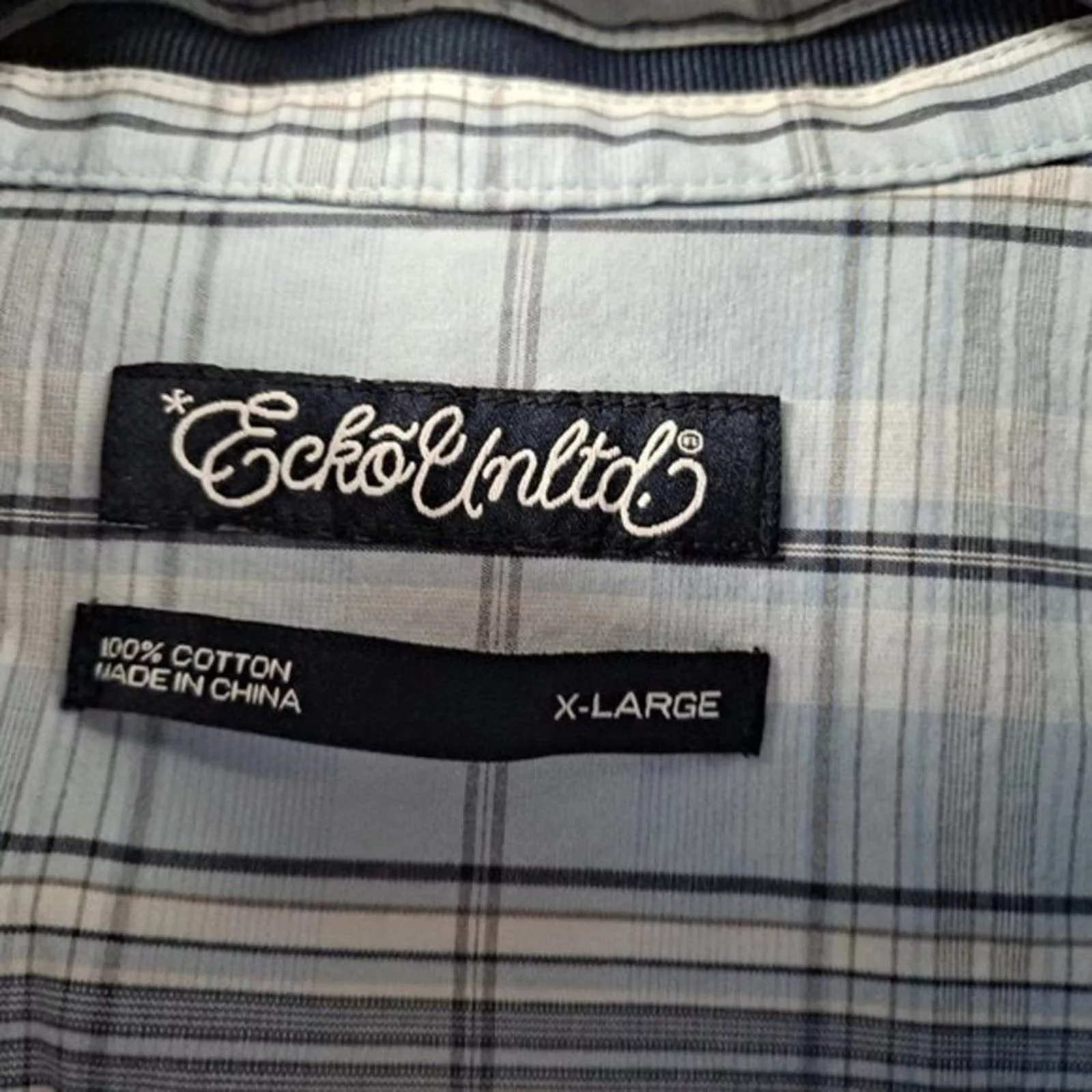 Ecko Unltd. Shirts Button Ups Ecko Unltd. Ecko‎ Unlimited Button Up Shirt Short Sleeve 100% Cotton White