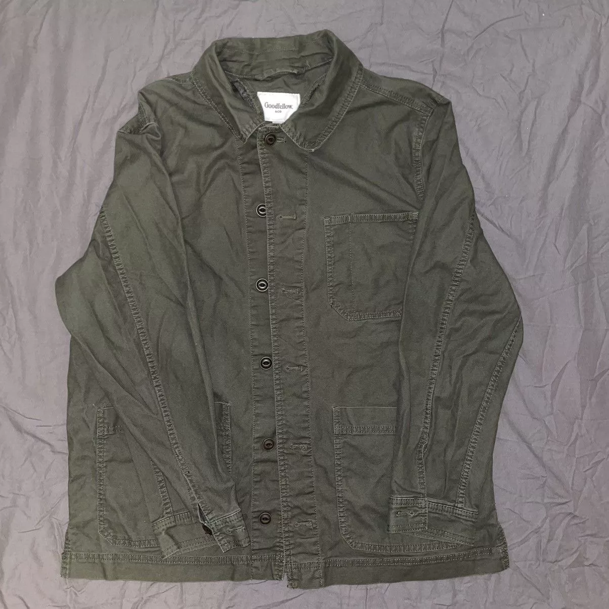 Vintage Shirts Button Ups Vintage Goodfellow &CO Button-Up Longsleeve Green
