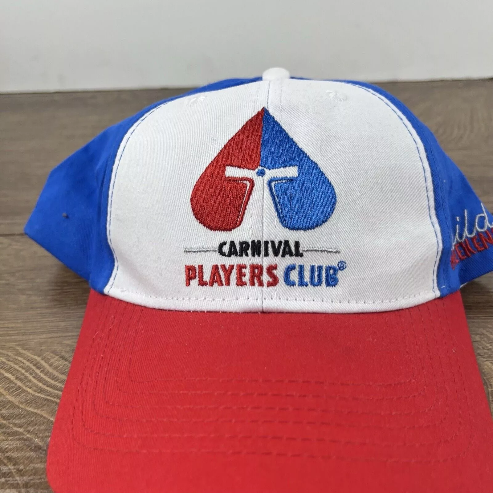 Other Hats Other Carnival Players Club Hat White Cap Hat Adjustable Hat White