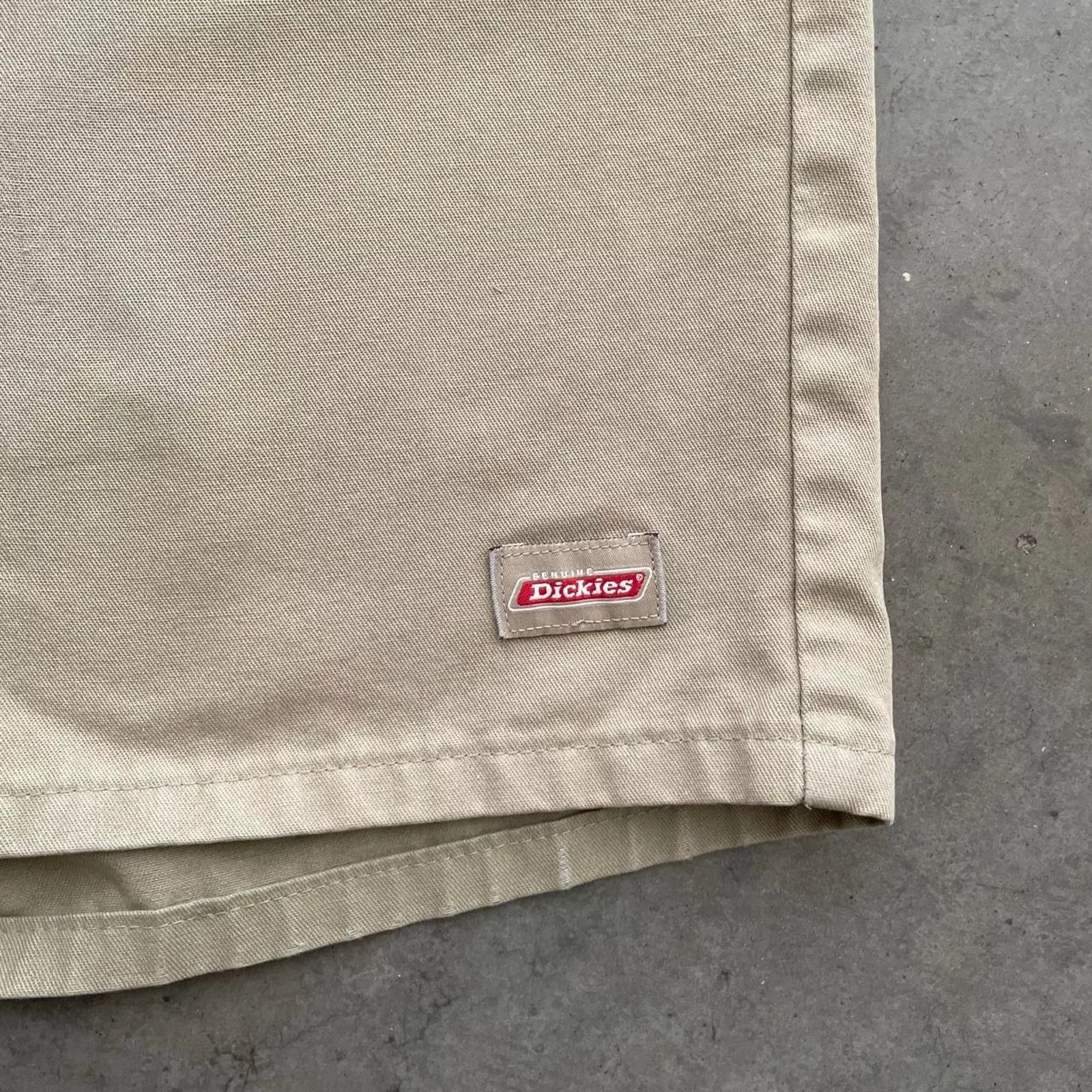 Dickies Shorts Dickies Khaki Flat Front Work Shorts Brown