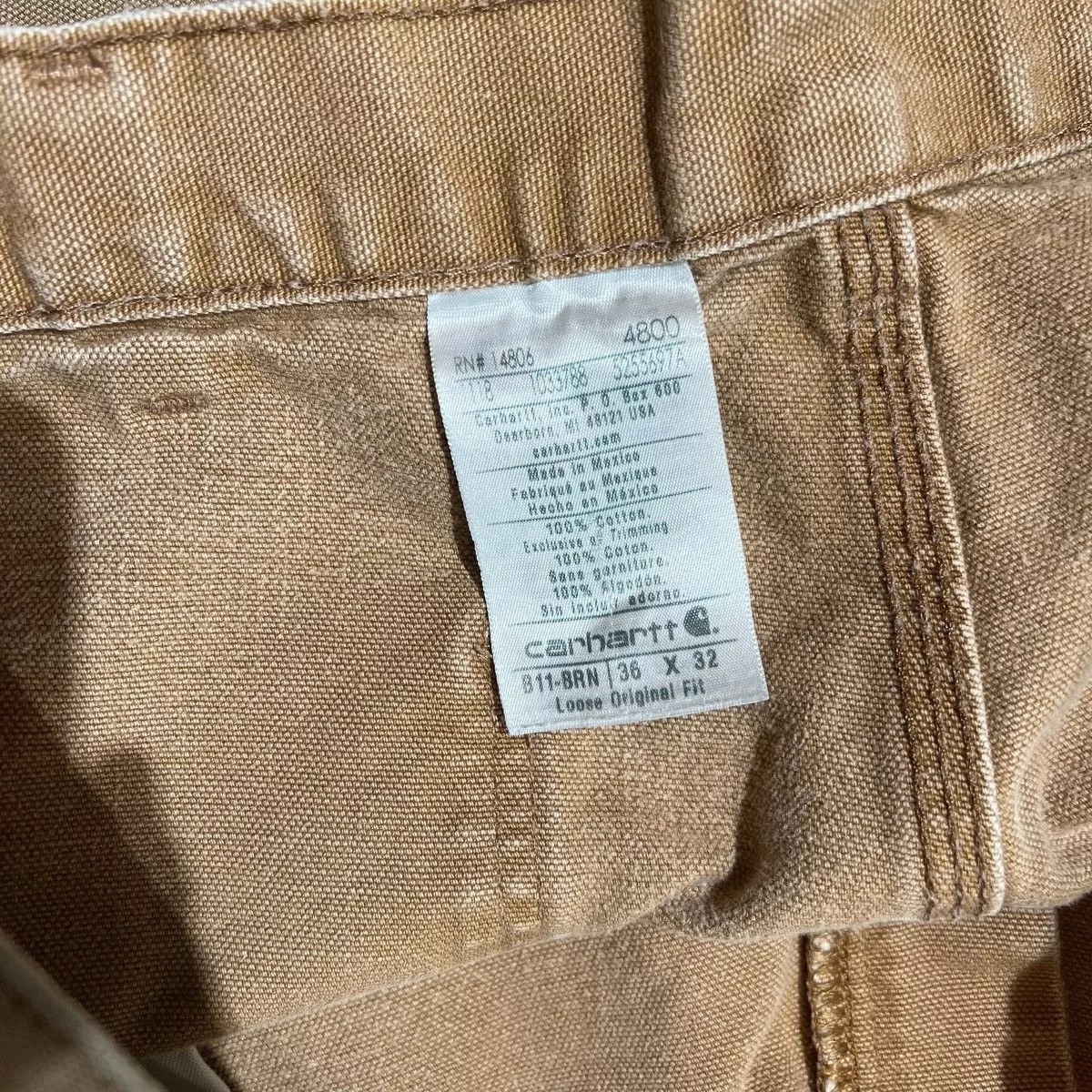 Carhartt Casual Pants Carhartt Carpenter Pants Brown