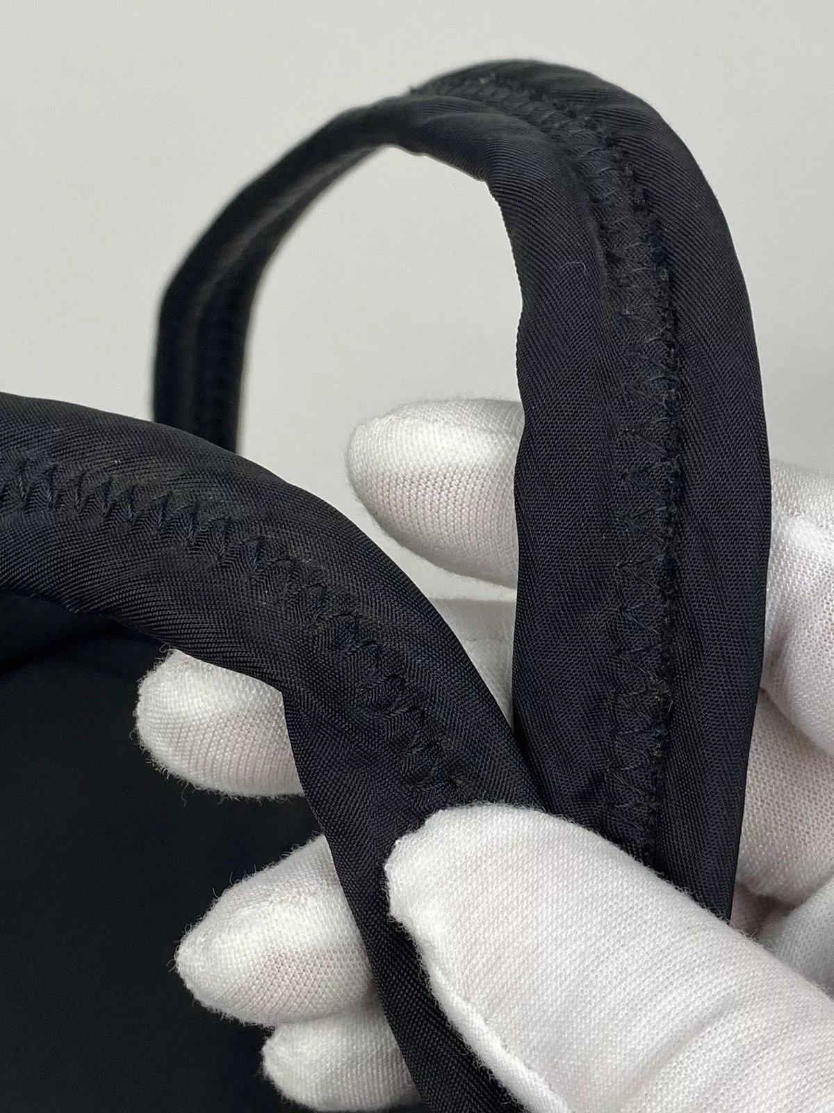 Prada Shoulder Bags Prada Tessuto Nylon Shoulder Bag Black
