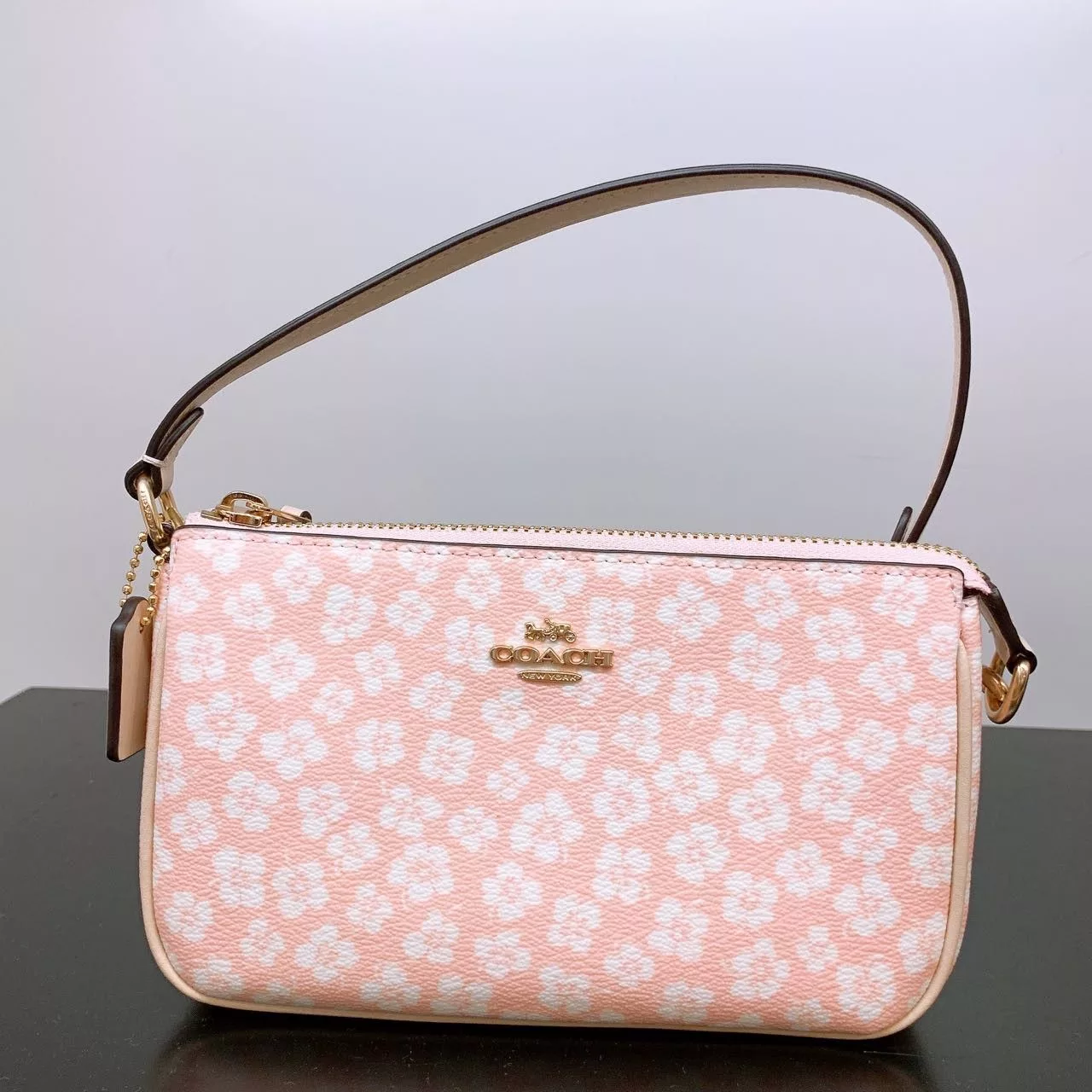 Coach Wallets Coach Nolita 19 With Graphic Ditsy Floral Print Multi