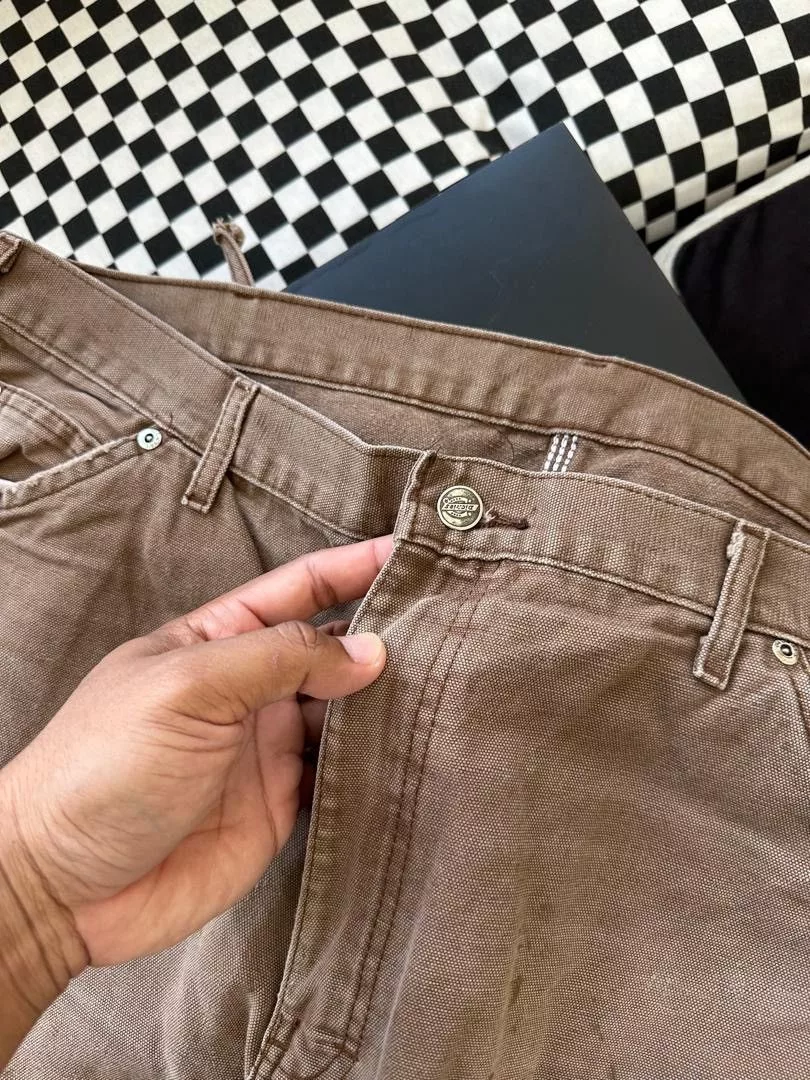 Dickies Denim DICKIES CARPENTER BROWN SIZE #40 Workwear