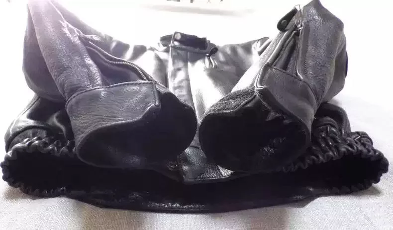 Kadoya Leather Jackets kadoyafur garment Black