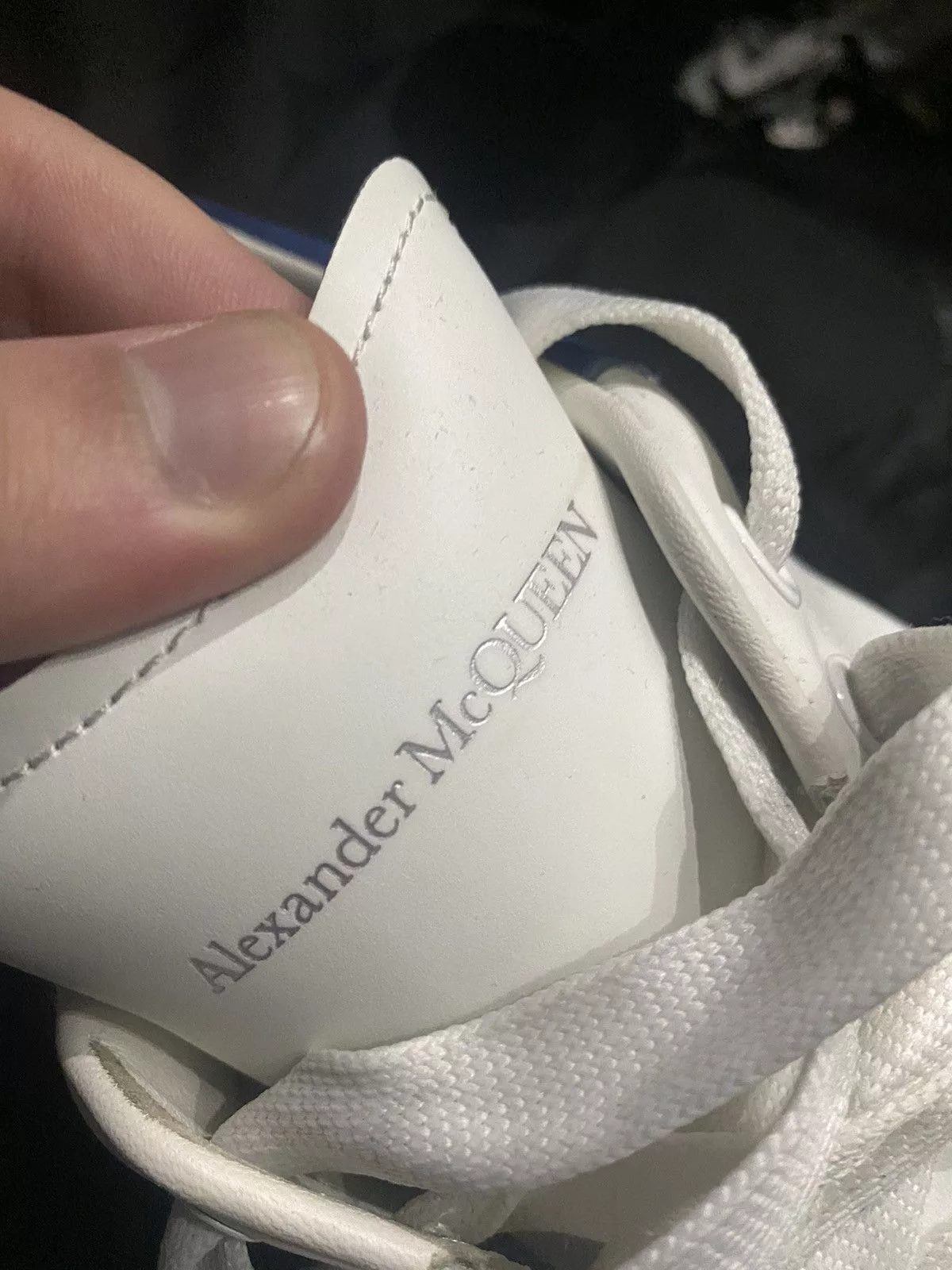 Alexander McQueen Low Top Sneakers Alexander Mcqueens White