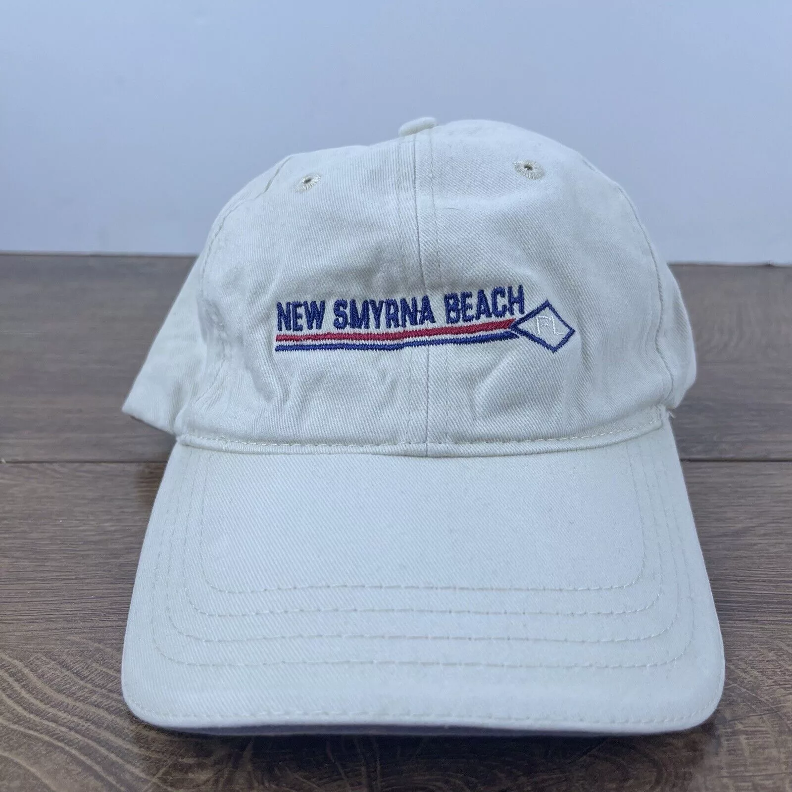 Other Hats Other New Smyrna Beach Florida Hat White Cap Hat Adjustable Hat Wh