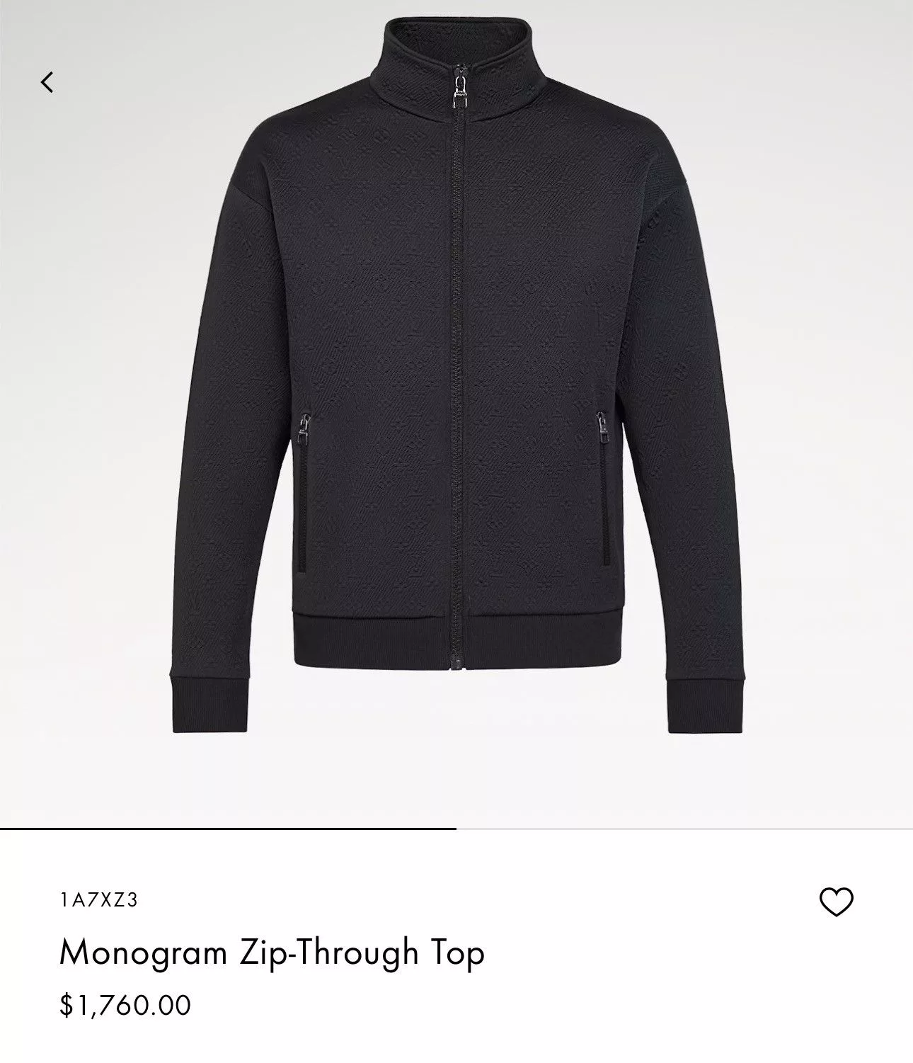 Louis Vuitton Light Jackets Louis Vuitton Monogram Fleece Jacket Black