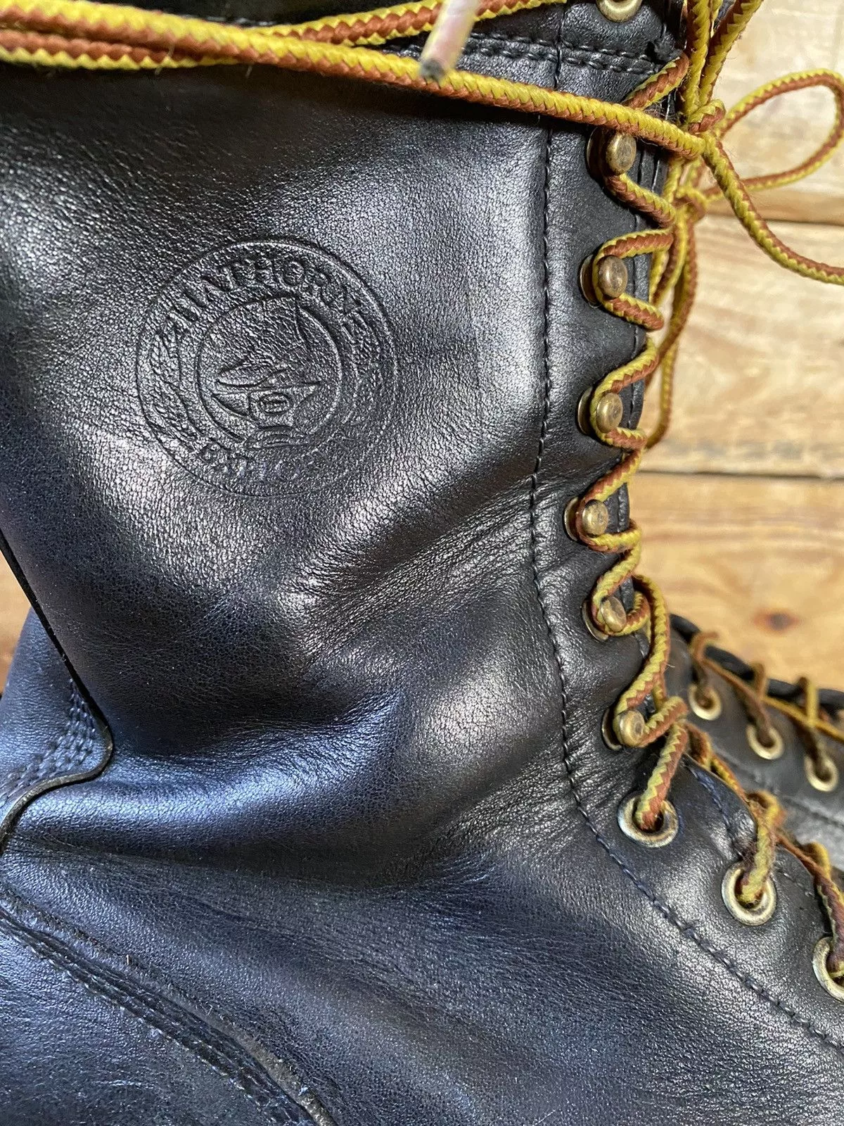 White's Boots Boots White's Boots Hathorne explorer logger,smoke jumper black leather boots7D