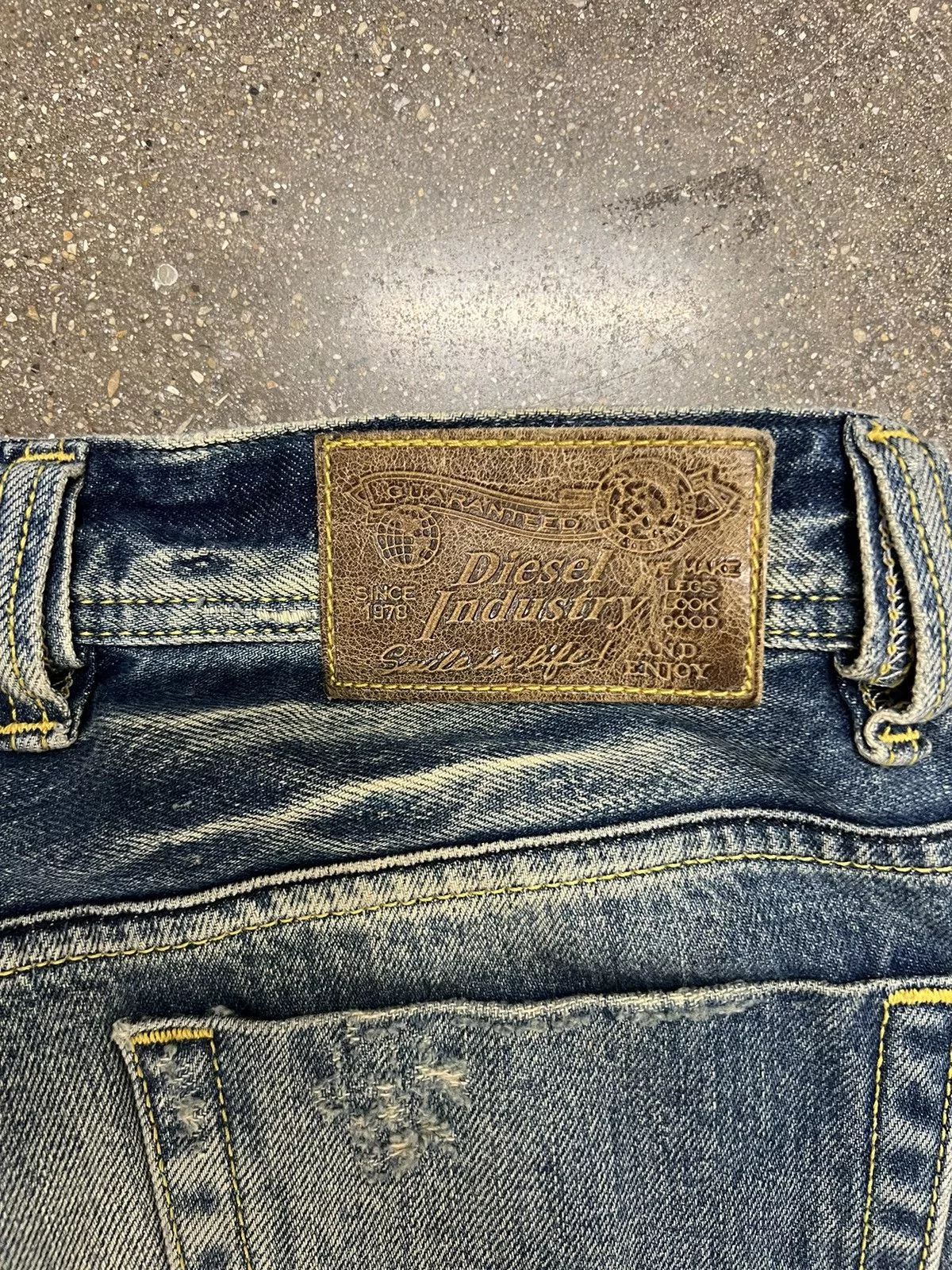 Diesel Denim Diesel 08 Viker Denim Pants Blue