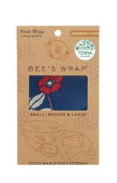 Botanical Blue Assorted  3  Pack