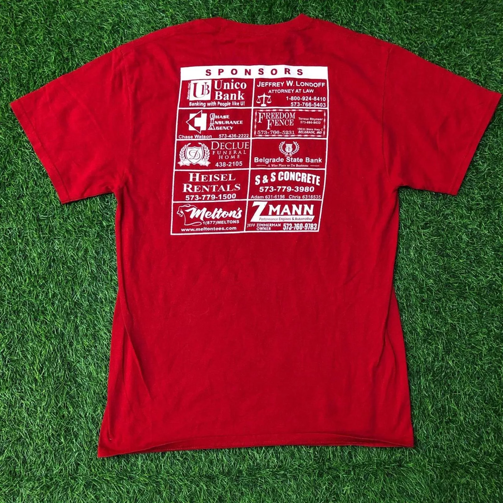 Other Short Sleeve T Shirts Other Valley Vikings ‘Breakin Nets’ Basketball Graphic Tee Red