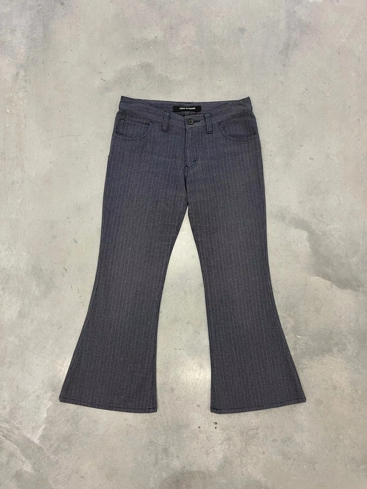 Junya Watanabe Pants S/S 2002 Junya Watanabe Flared Capris Gray