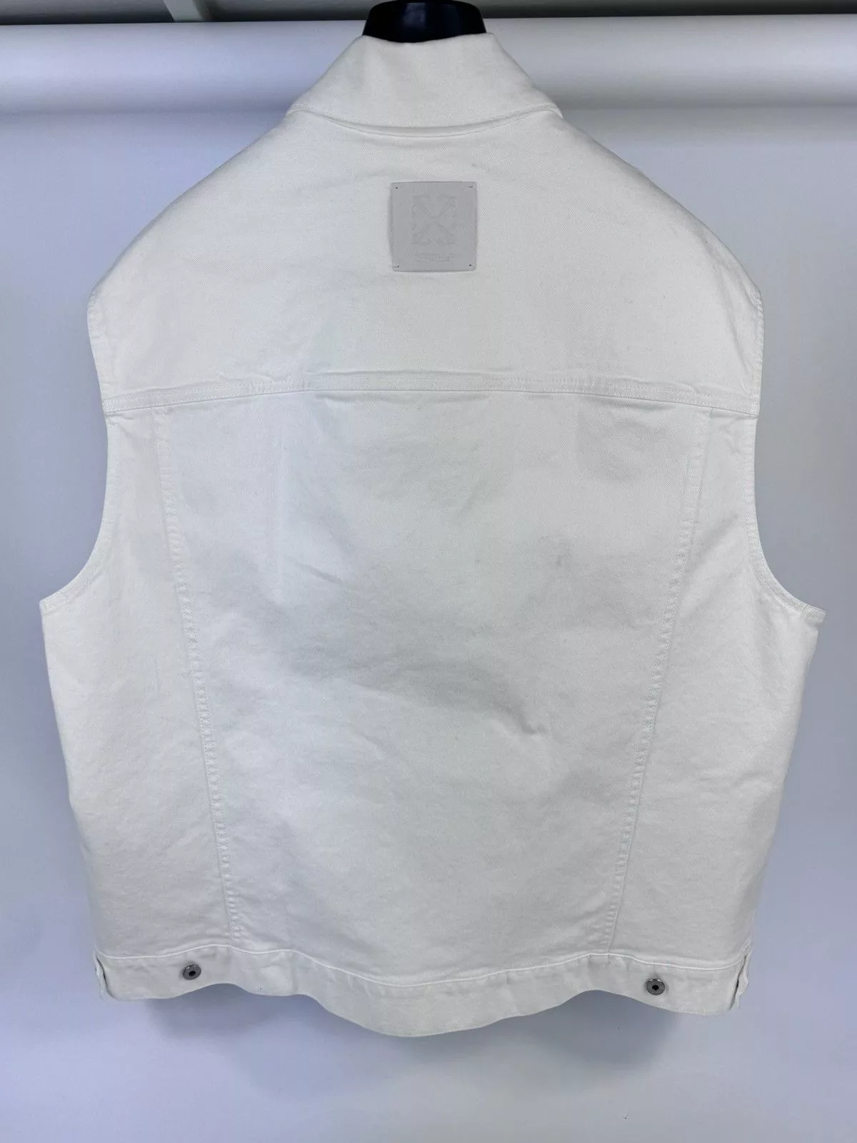 Off-White Vests Off-White OVERSIZED DENIM VEST