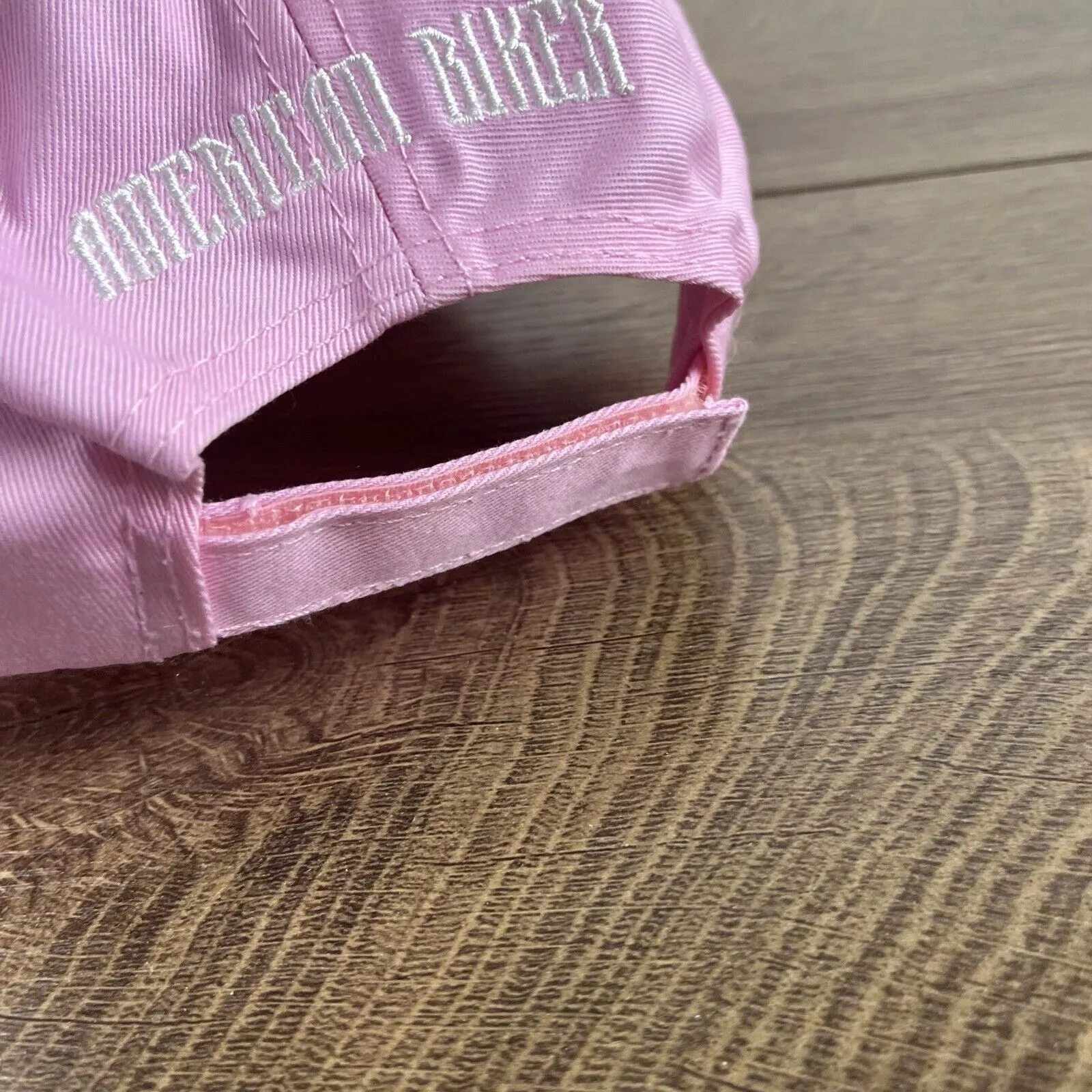 Other Hats Other American Biker Hat Motorcycle Pink Cap Adjustable Pink Adult