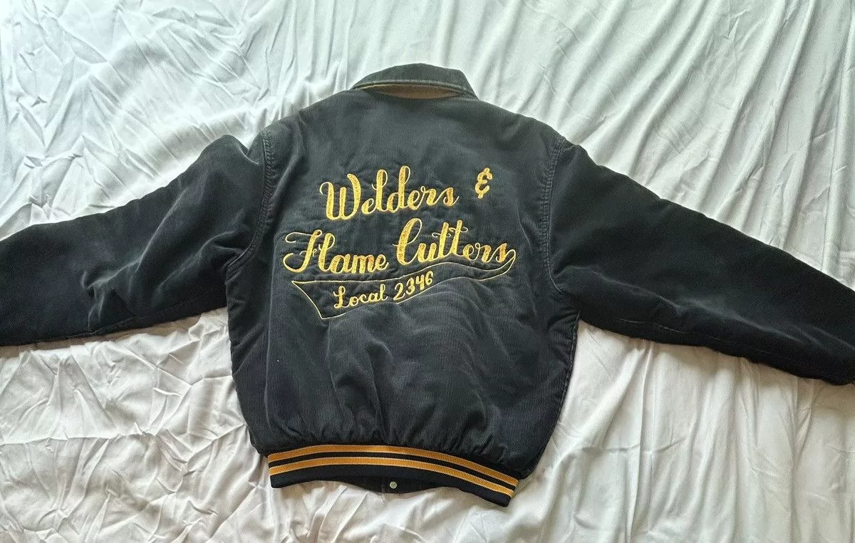 Rennoc Bombers Vintage Rennoc Jacket Varsity Blue