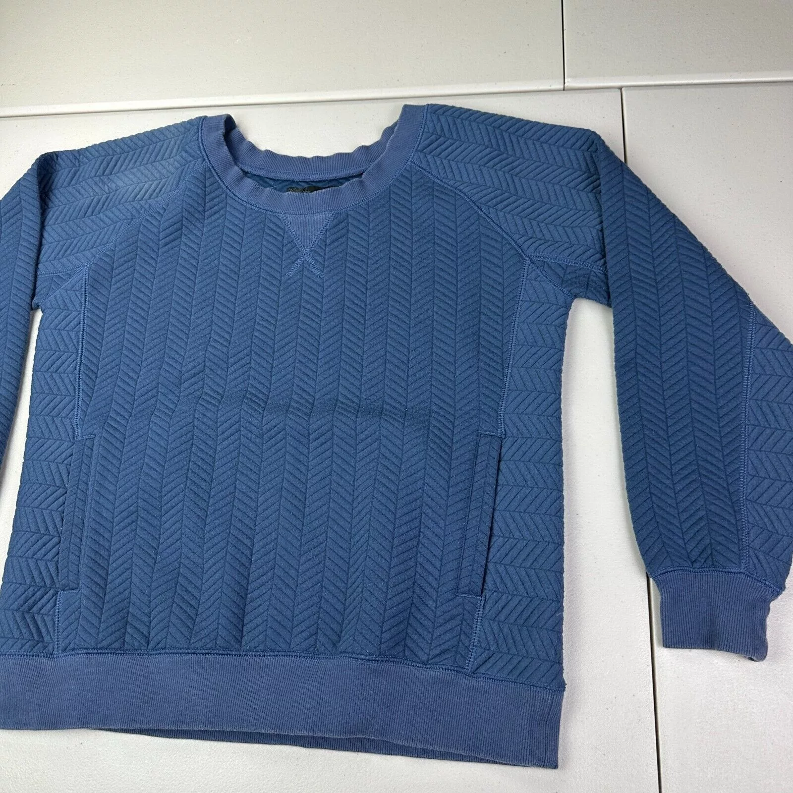 Prana Long Sleeve T Shirts PrAna Sweater Women’s Large Blue Casual Long Sleeve