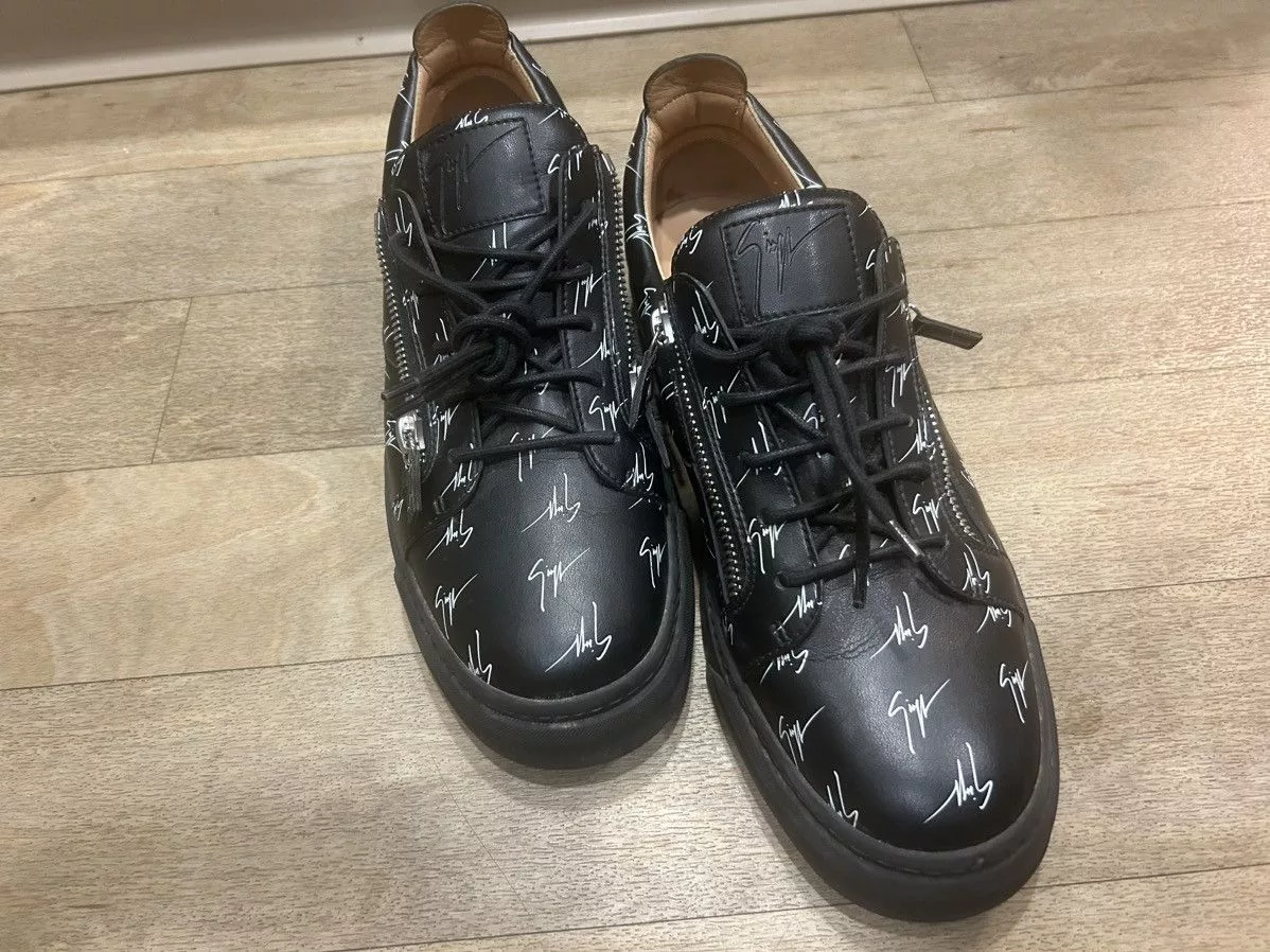 Giuseppe Zanotti Low Top Sneakers Giuseppe Zanotti Frankie Black