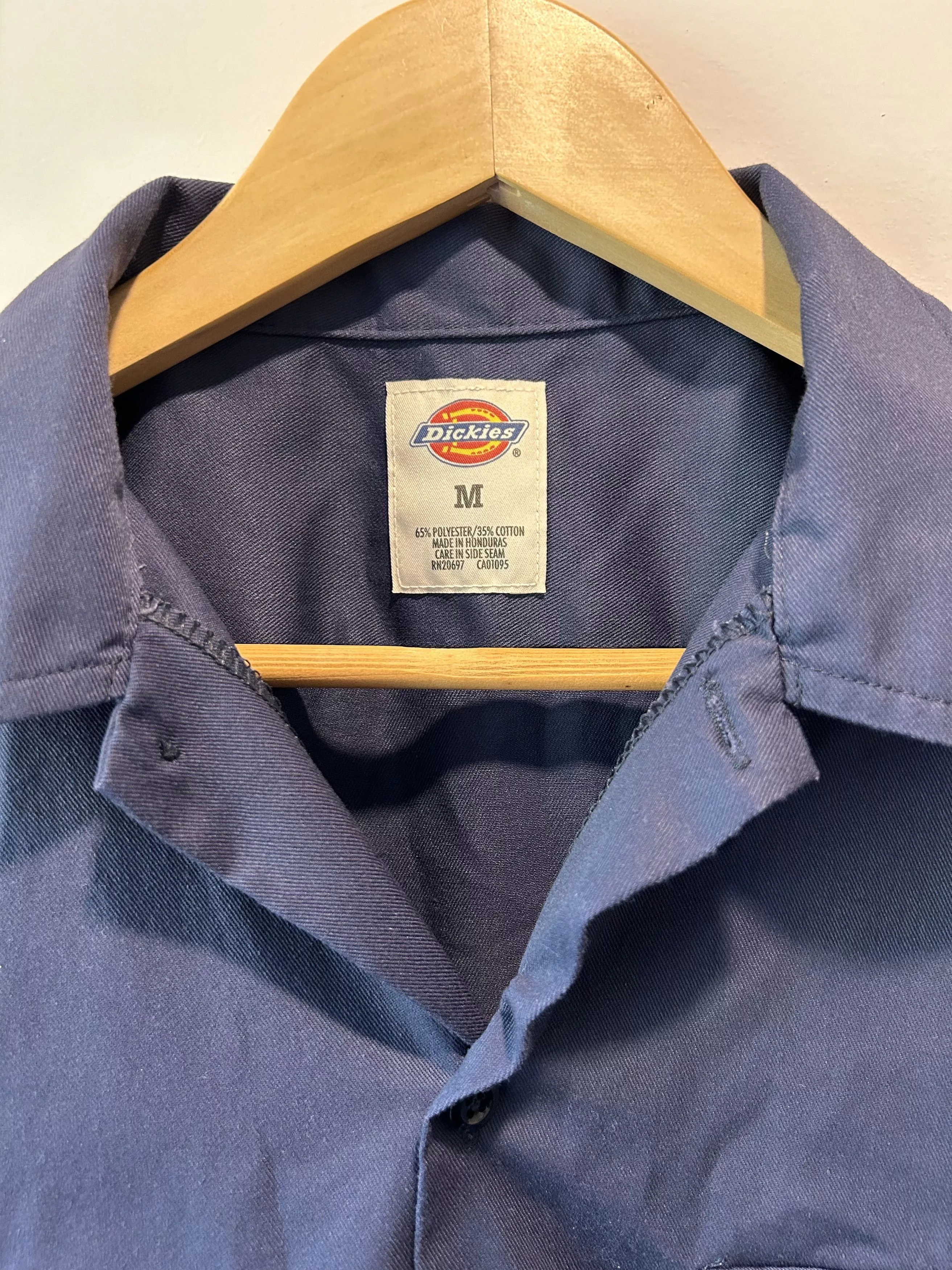 Dickies Shirts Button Ups Dickies Men's Short Sleeve Button Up Blue